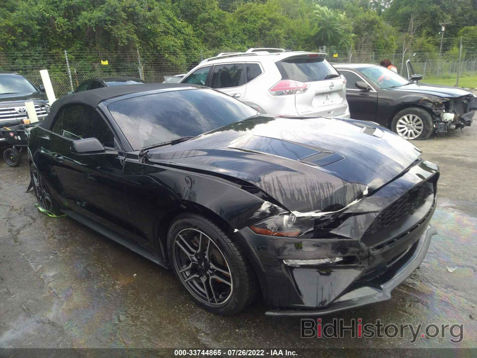 Photo 1FATP8UH6K5148852 - FORD MUSTANG 2019