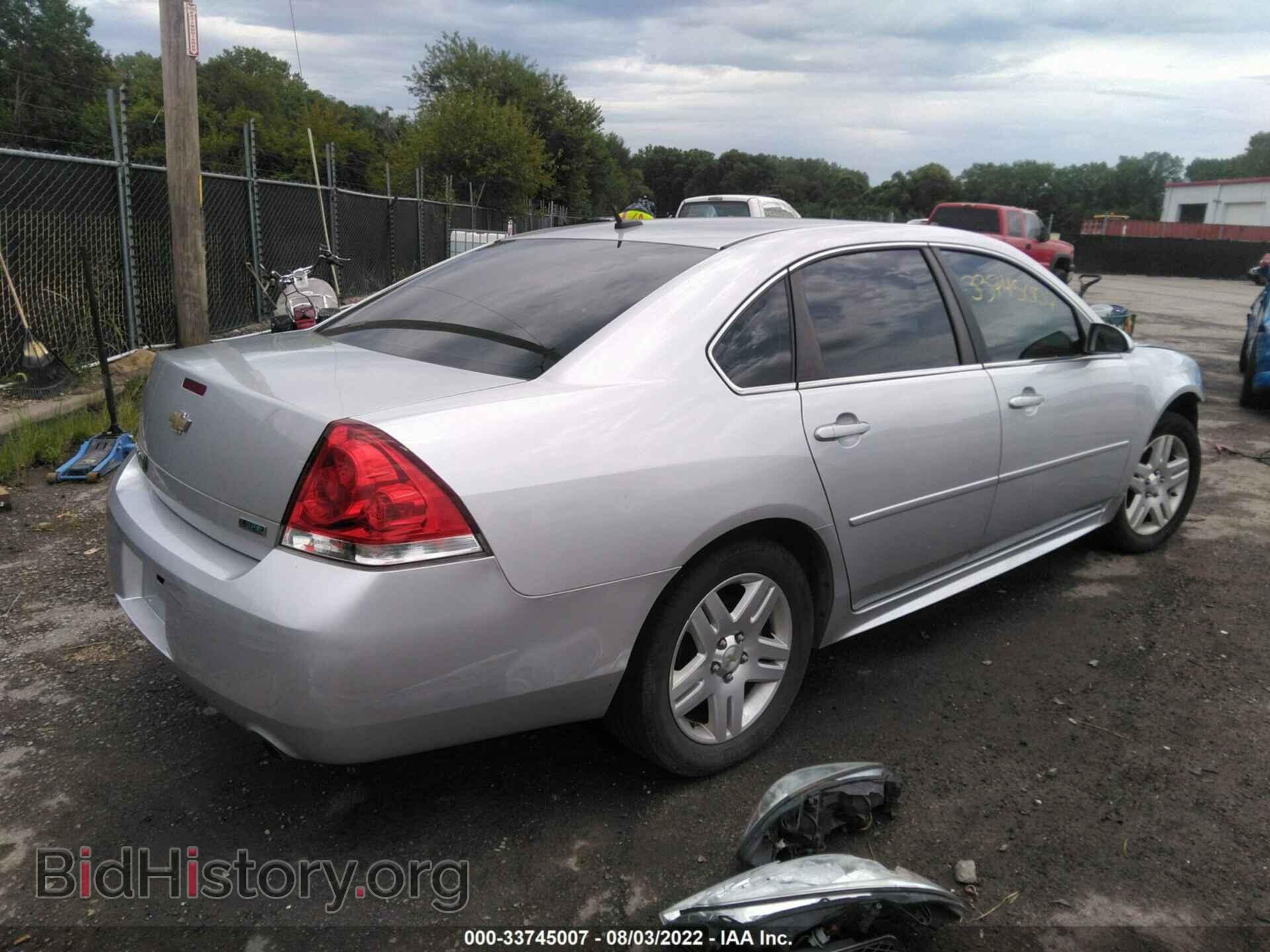 2013 CHEVROLET IMPALA - VIN: 2G1WG5E37D1113968 - Фото 4