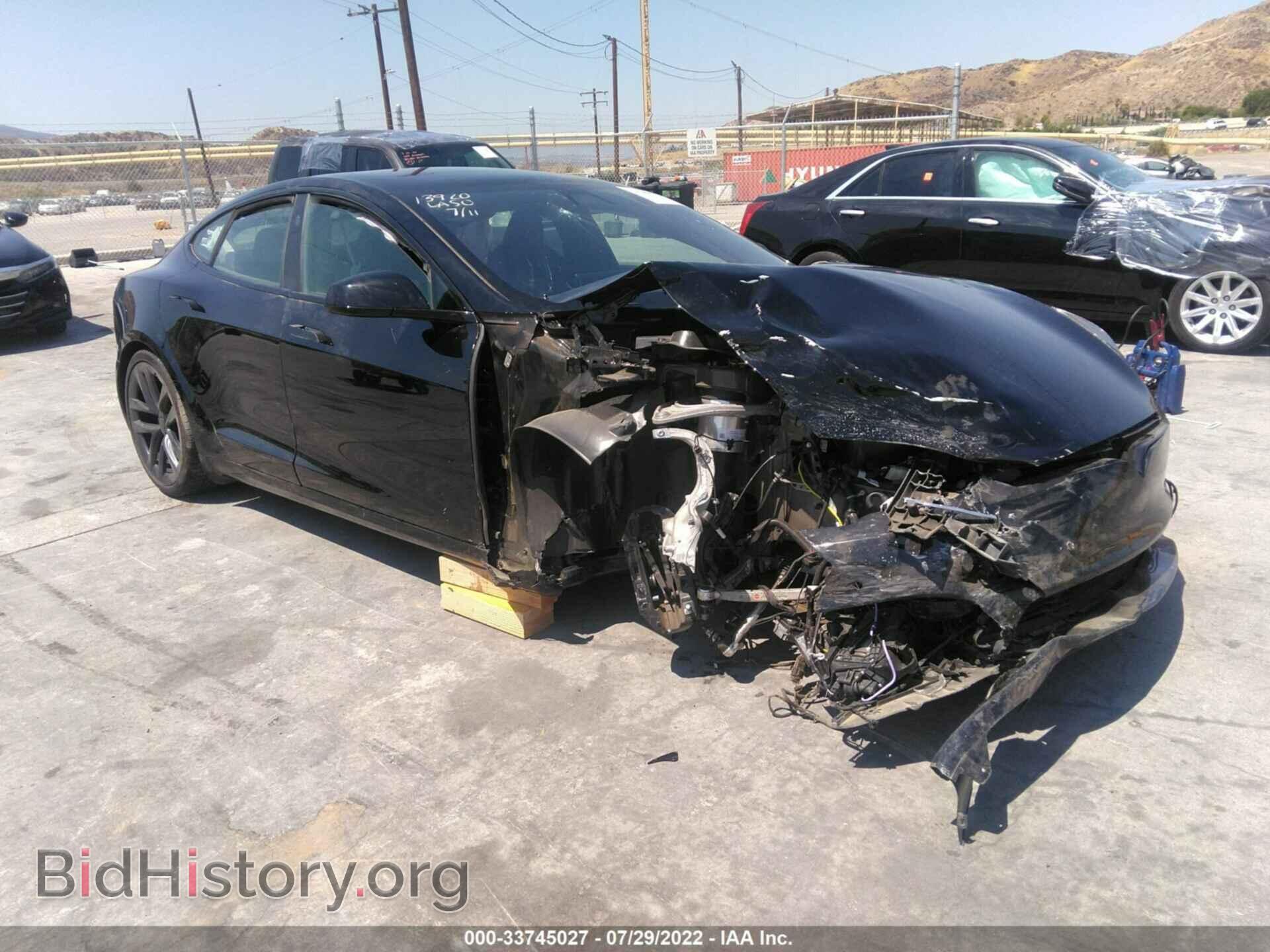 Photo 5YJSA1E66NF476951 - TESLA MODEL S 2022