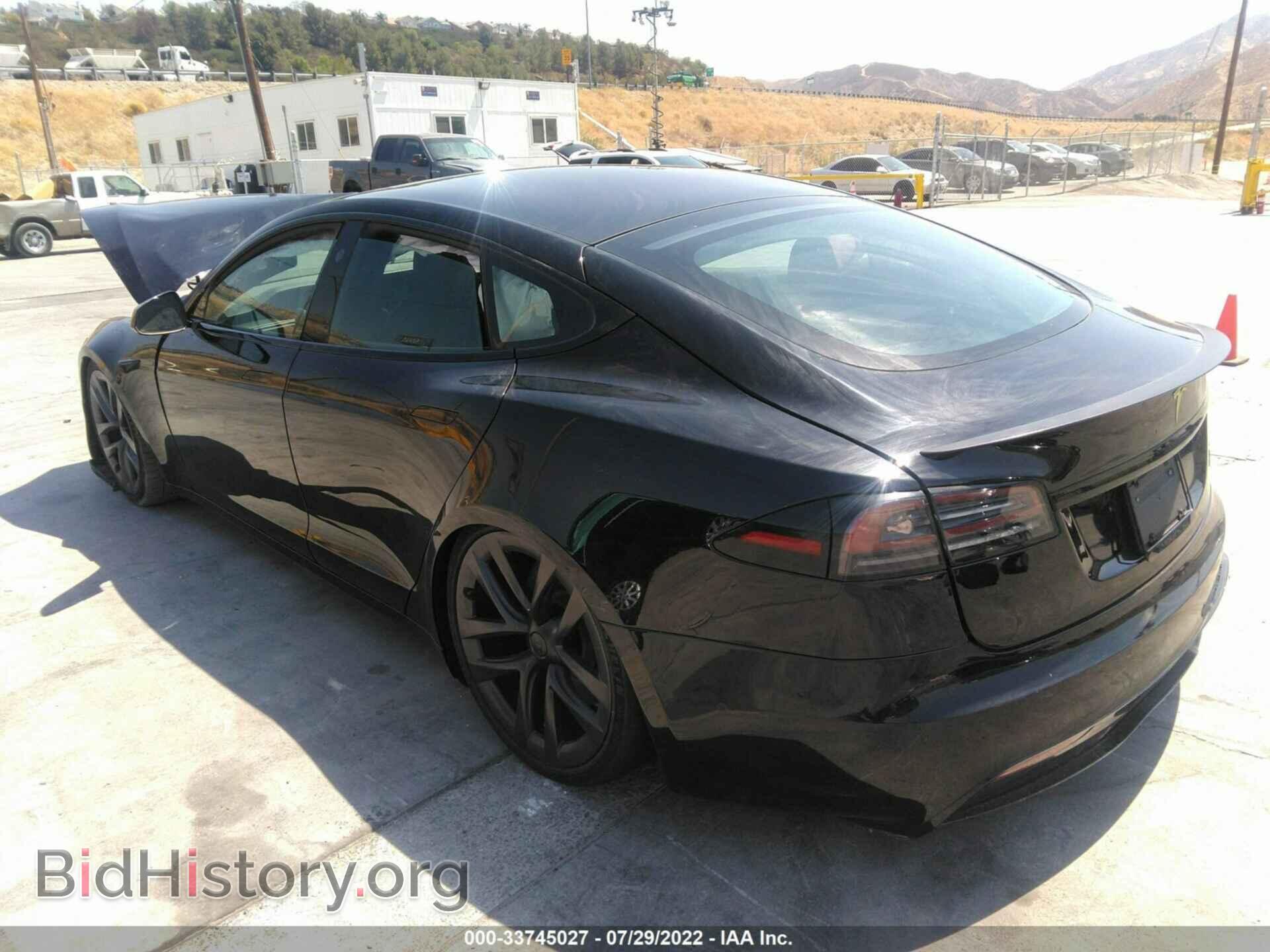 2022 TESLA MODEL S - VIN: 5YJSA1E66NF476951 - Photo 3