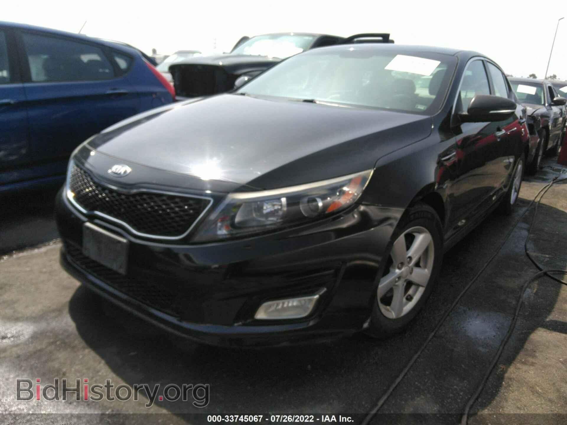 2014 KIA OPTIMA - VIN: 5XXGM4A73EG268181 - Фото 2