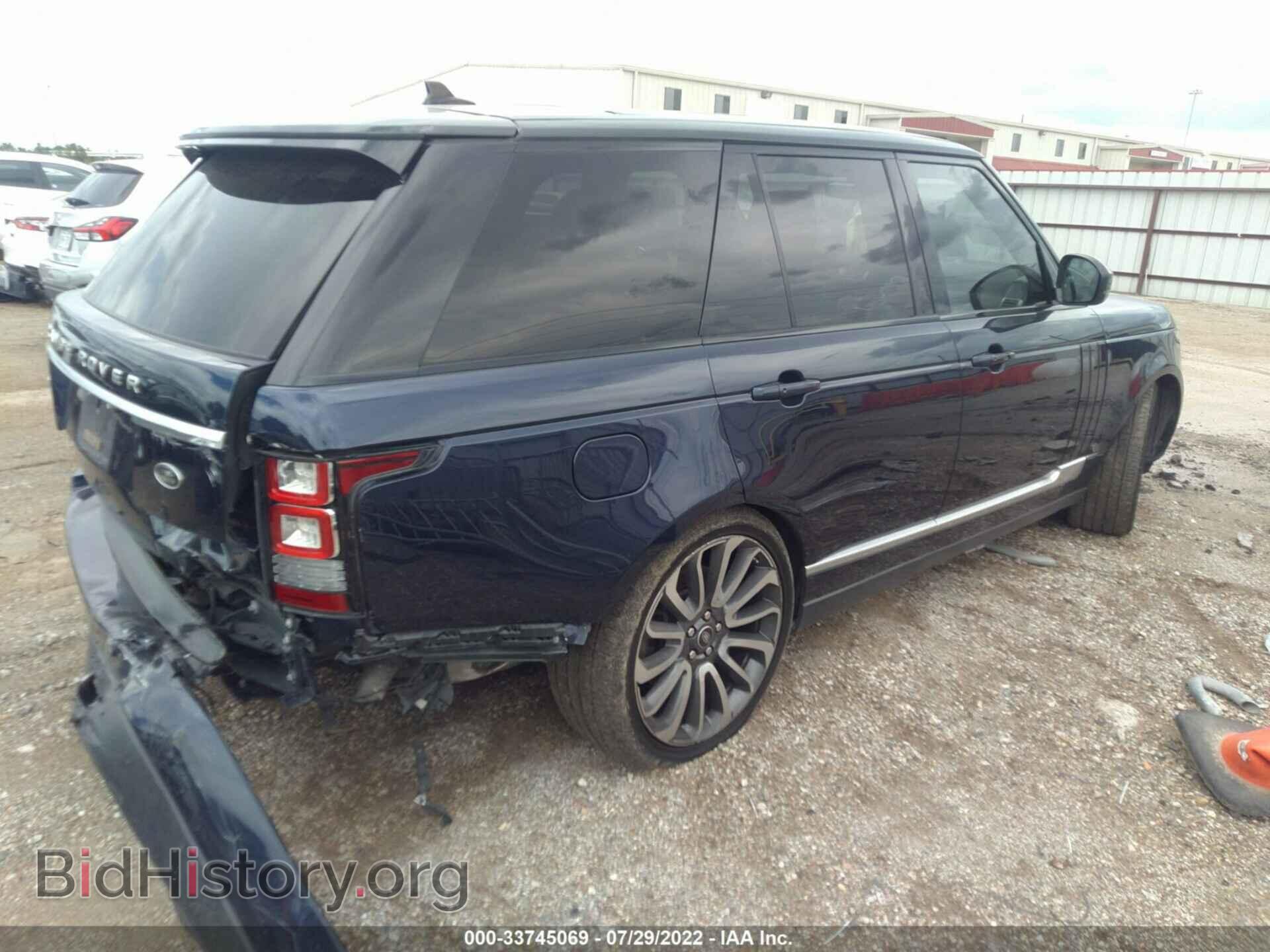2016 LAND ROVER RANGE ROVER - VIN: SALGS2EF3GA275781 - Фото 4