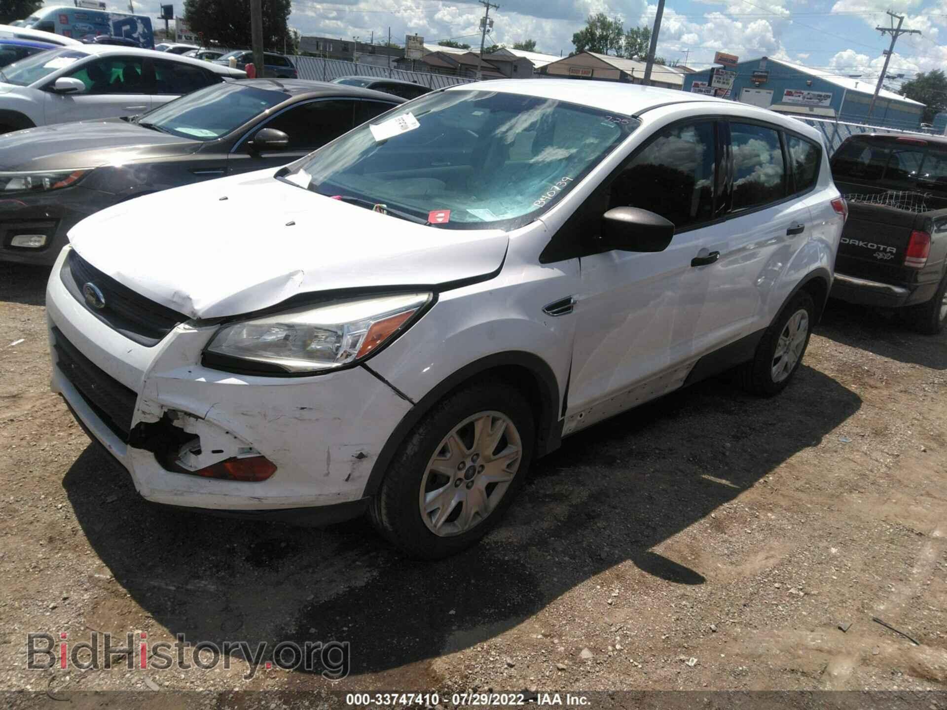 2014 FORD ESCAPE - VIN: 1FMCU0F75EUB40739 - Фото 2