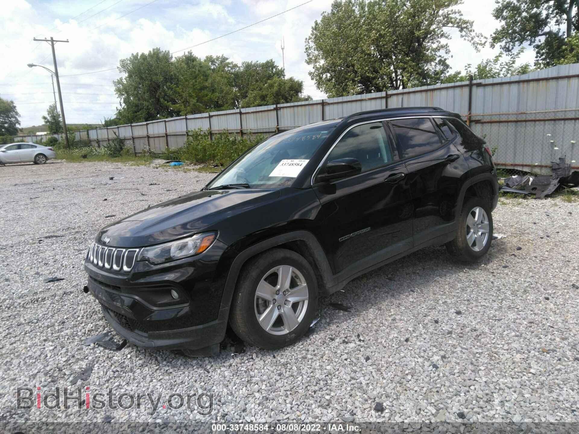 2022 JEEP COMPASS - VIN: 3C4NJDBB9NT106160 - Фото 2