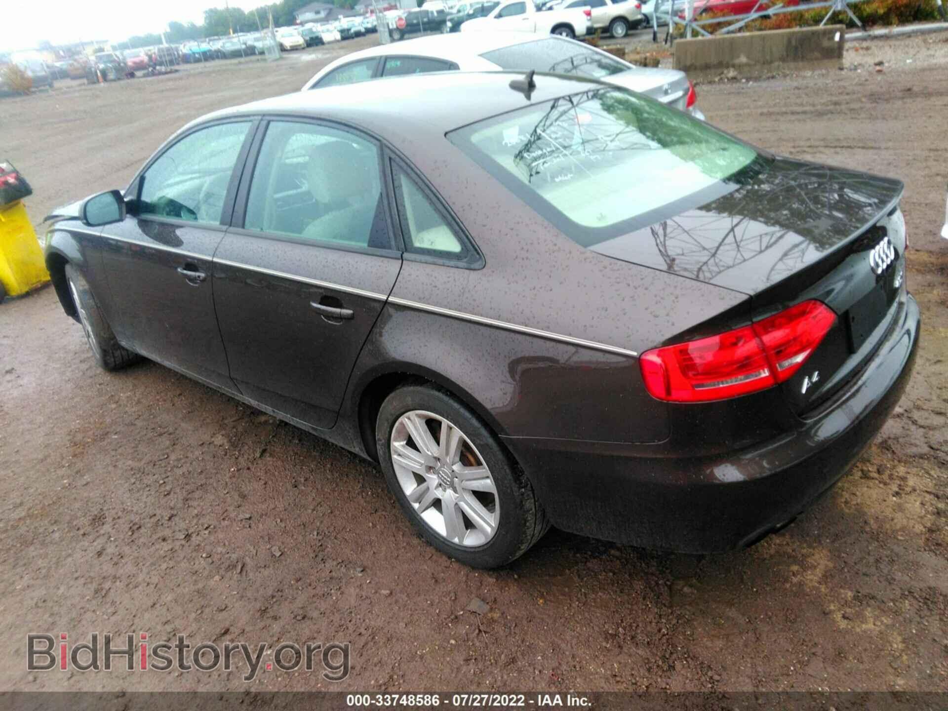 2011 AUDI A4 - VIN: WAUBFAFL7BN031019 - Фото 3