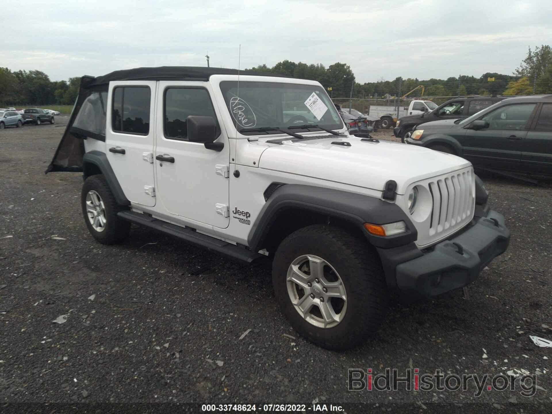 Photo 1C4HJXDG1KW504458 - JEEP WRANGLER UNLIMITED 2019