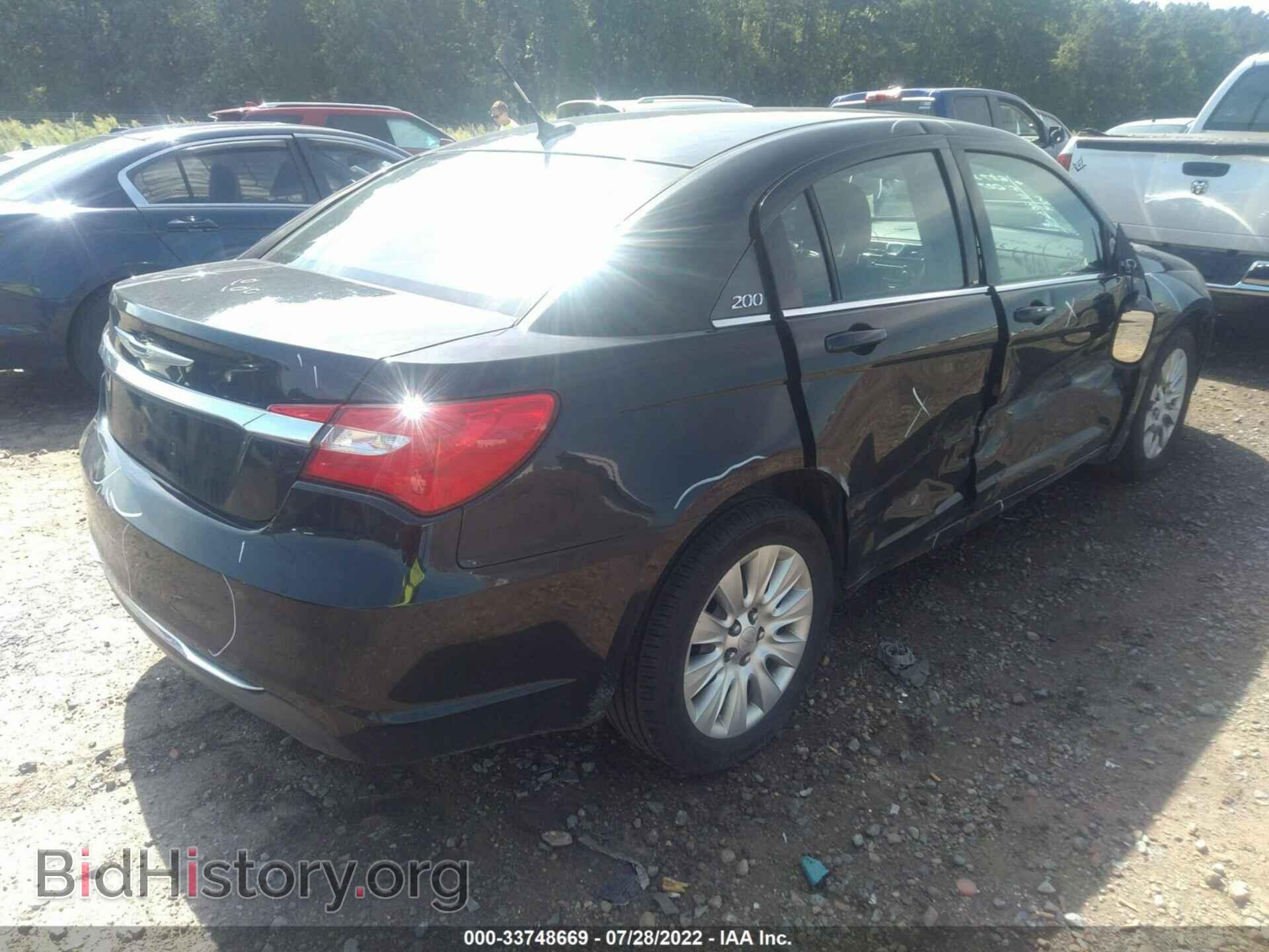 2014 CHRYSLER 200 - VIN: 1C3CCBAB1EN168499 - Фото 4