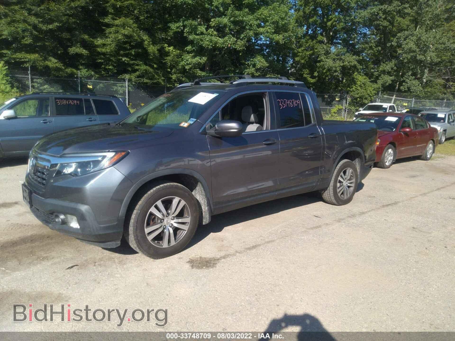 2017 HONDA RIDGELINE - VIN: 5FPYK3F49HB014203 - Фото 2