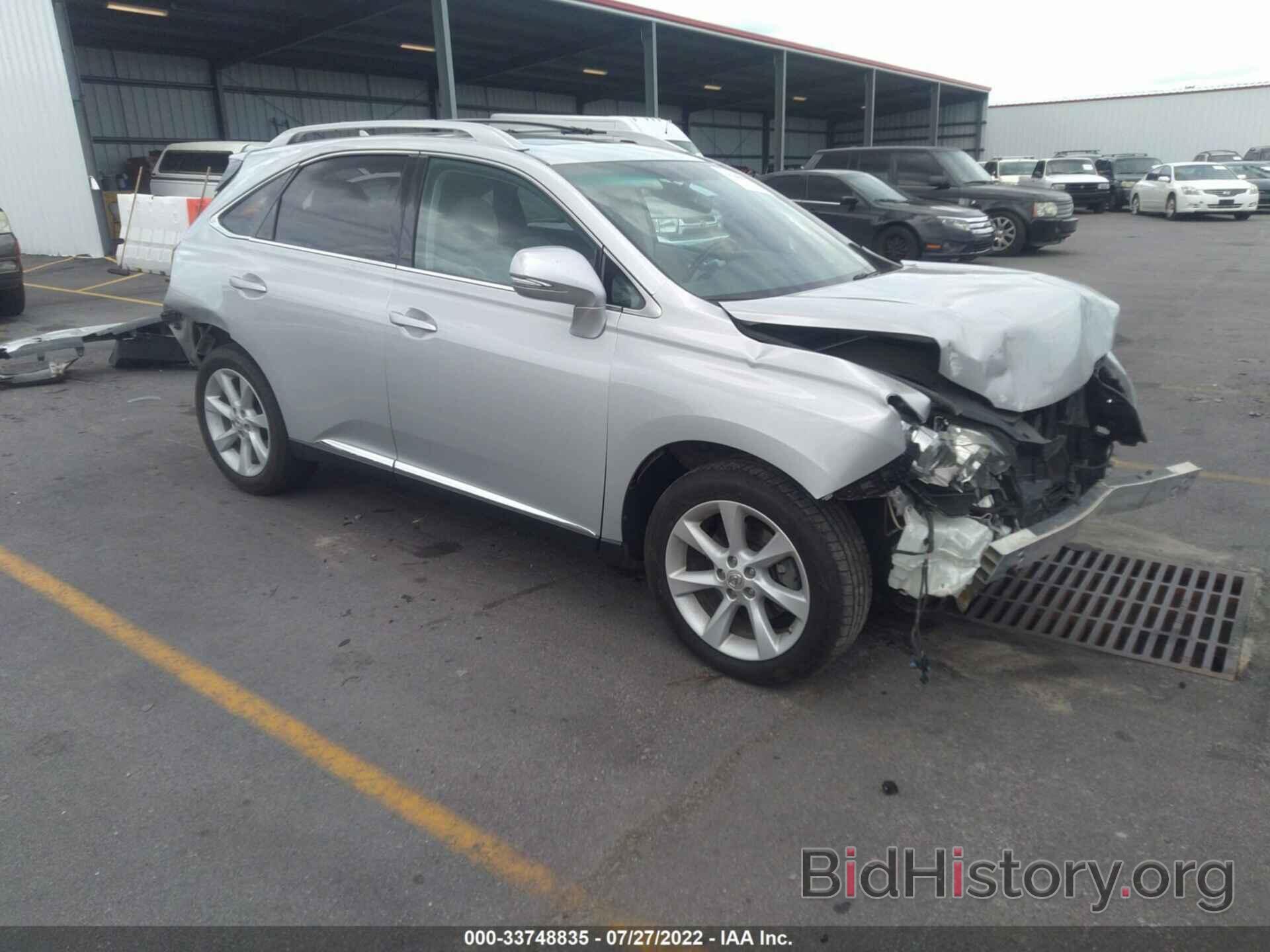 Photo 2T2ZK1BA5CC068216 - LEXUS RX 350 2012