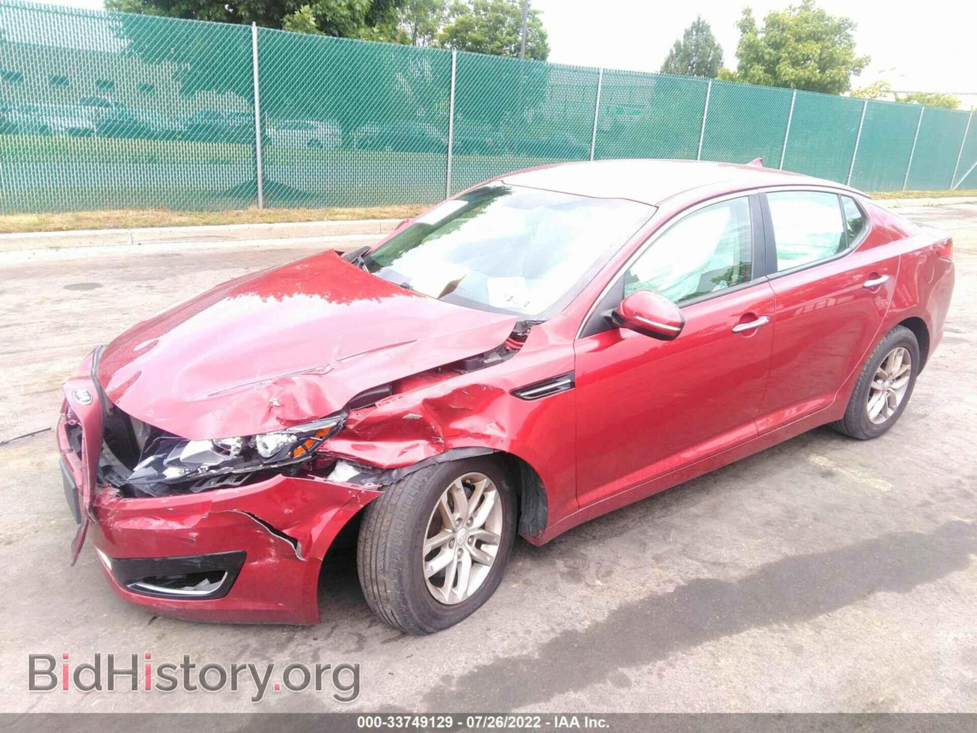 2013 KIA OPTIMA - VIN: 5XXGM4A76DG256914 - Фото 2