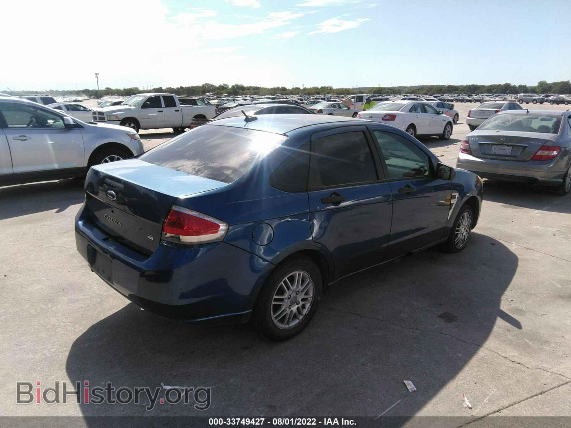 2008 FORD FOCUS - VIN: 1FAHP35N28W126170 - Фото 4