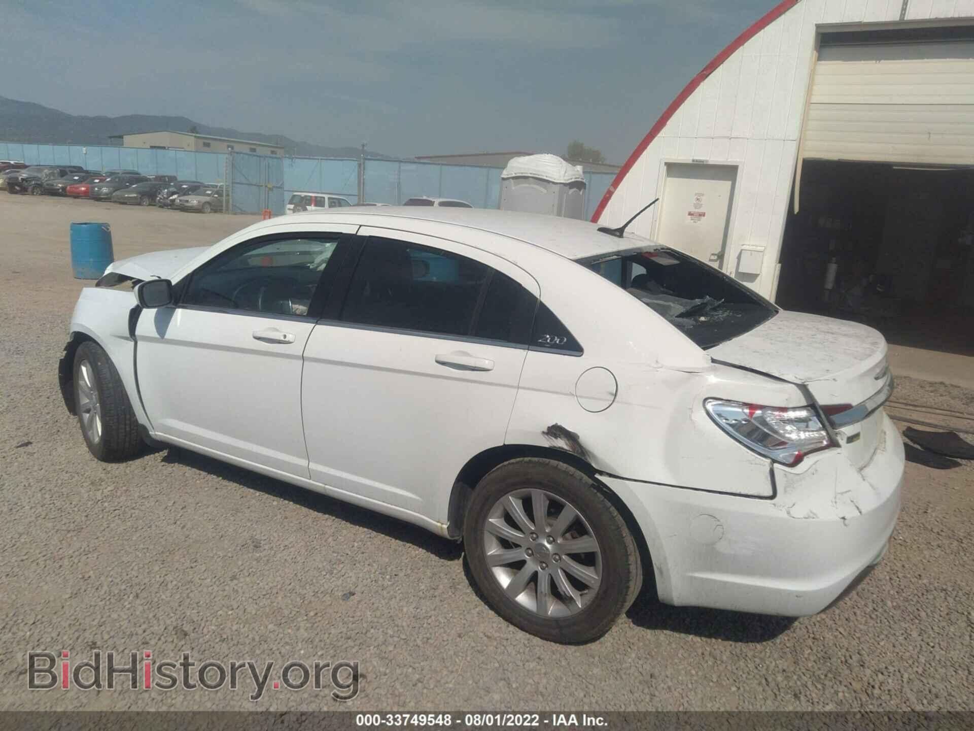 2012 CHRYSLER 200 - VIN: 1C3CCBAG1CN255263 - Фото 3