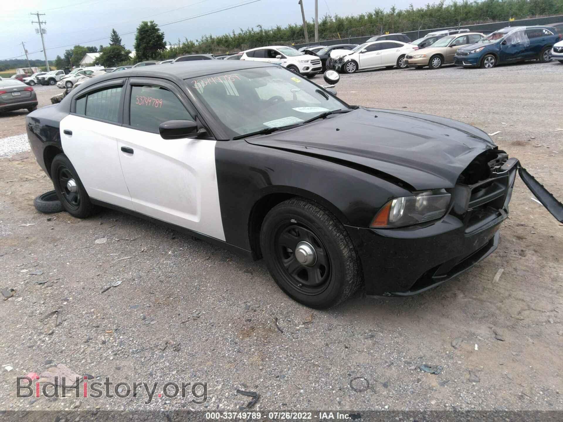 Photo 2C3CDXAT2DH539275 - DODGE CHARGER 2013