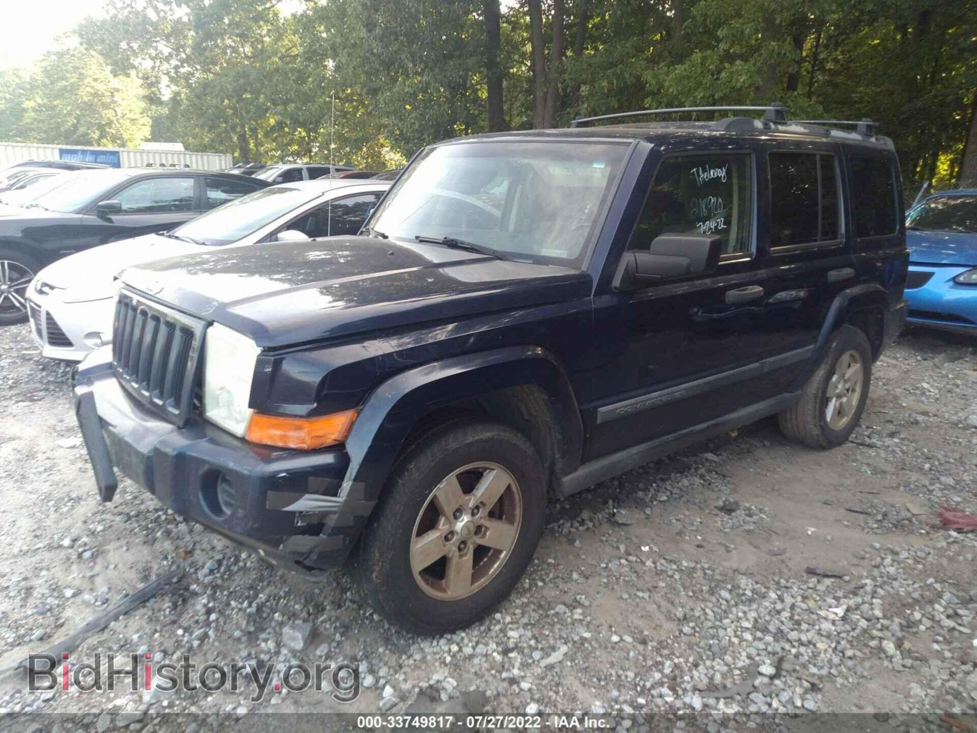 2006 JEEP COMMANDER - VIN: 1J8HG48K76C218920 - Фото 2