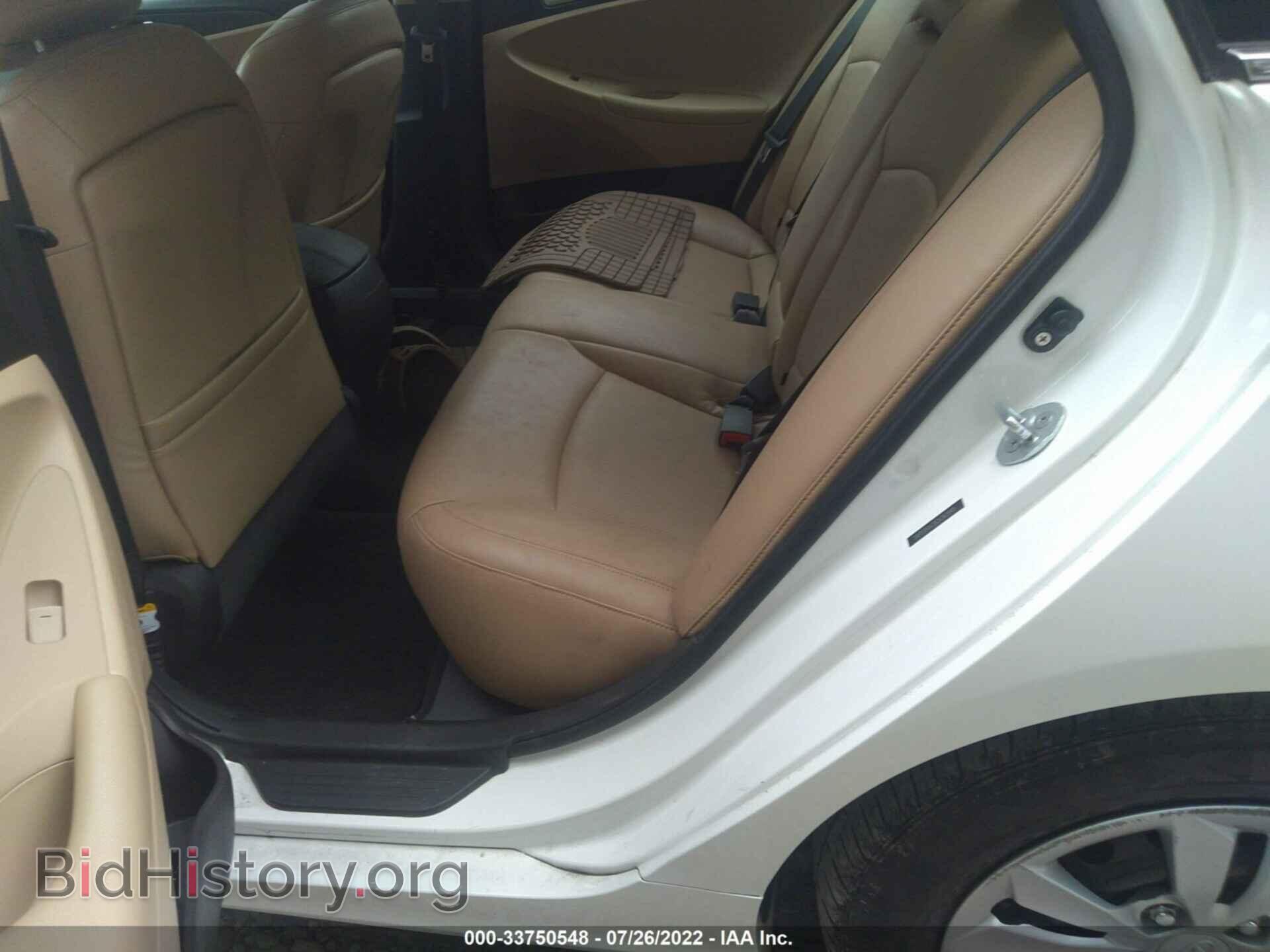 2012 HYUNDAI SONATA - VIN: 5NPEB4AC0CH362045 - Фото 8