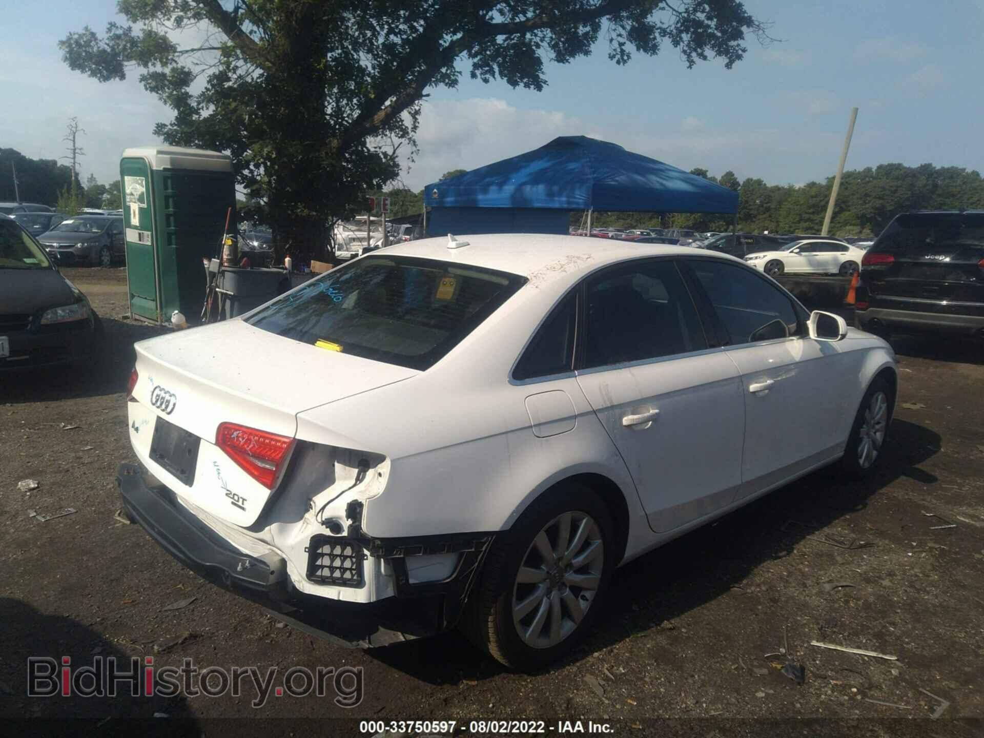2013 AUDI A4 - VIN: WAUBFAFL9DN026195 - Фото 4