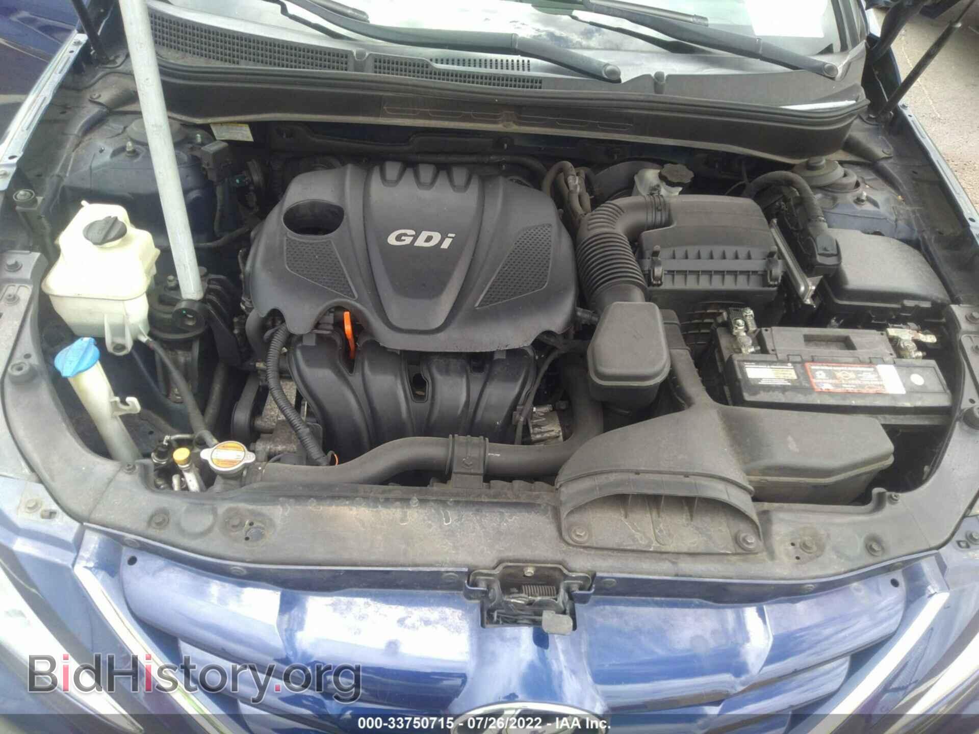 2012 HYUNDAI SONATA - VIN: 5NPEC4AC2CH416653 - Фото 10