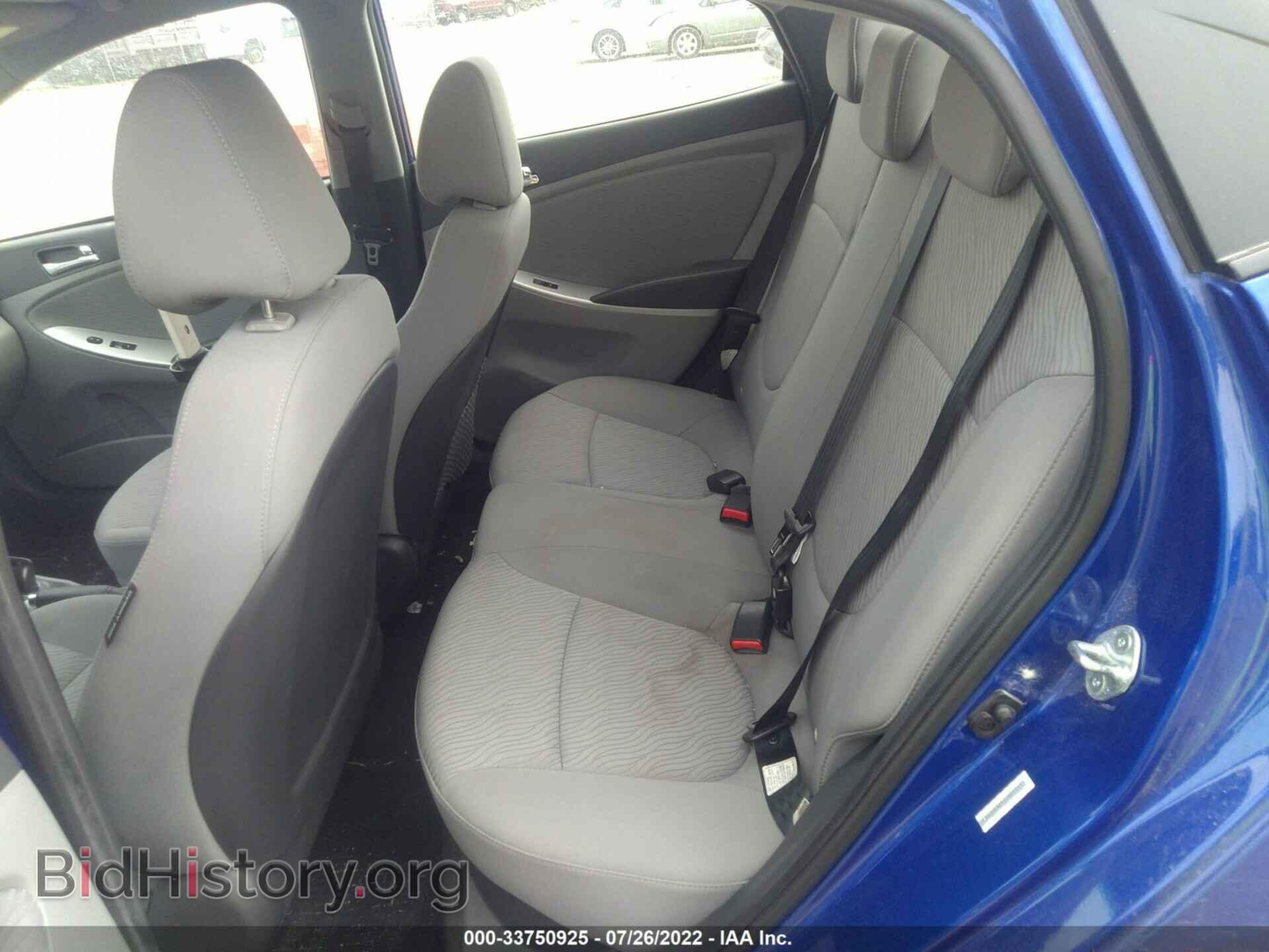 2014 HYUNDAI ACCENT - VIN: KMHCU4AE1EU600511 - Фото 8
