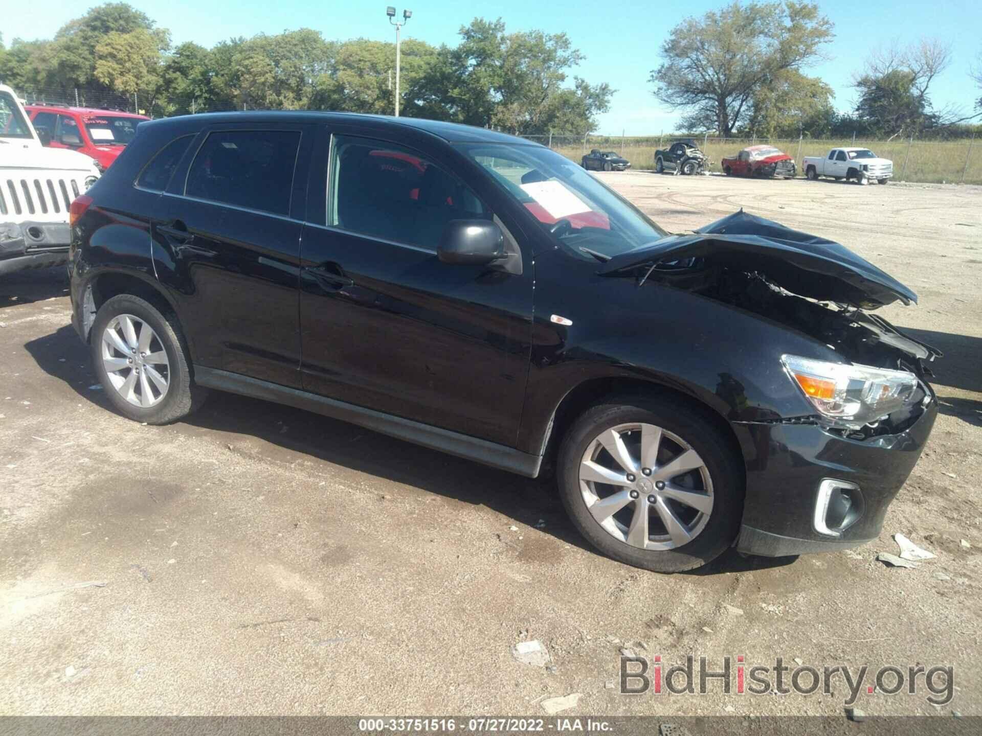 Photo 4A4AR4AU0FE009885 - MITSUBISHI OUTLANDER SPORT 2015