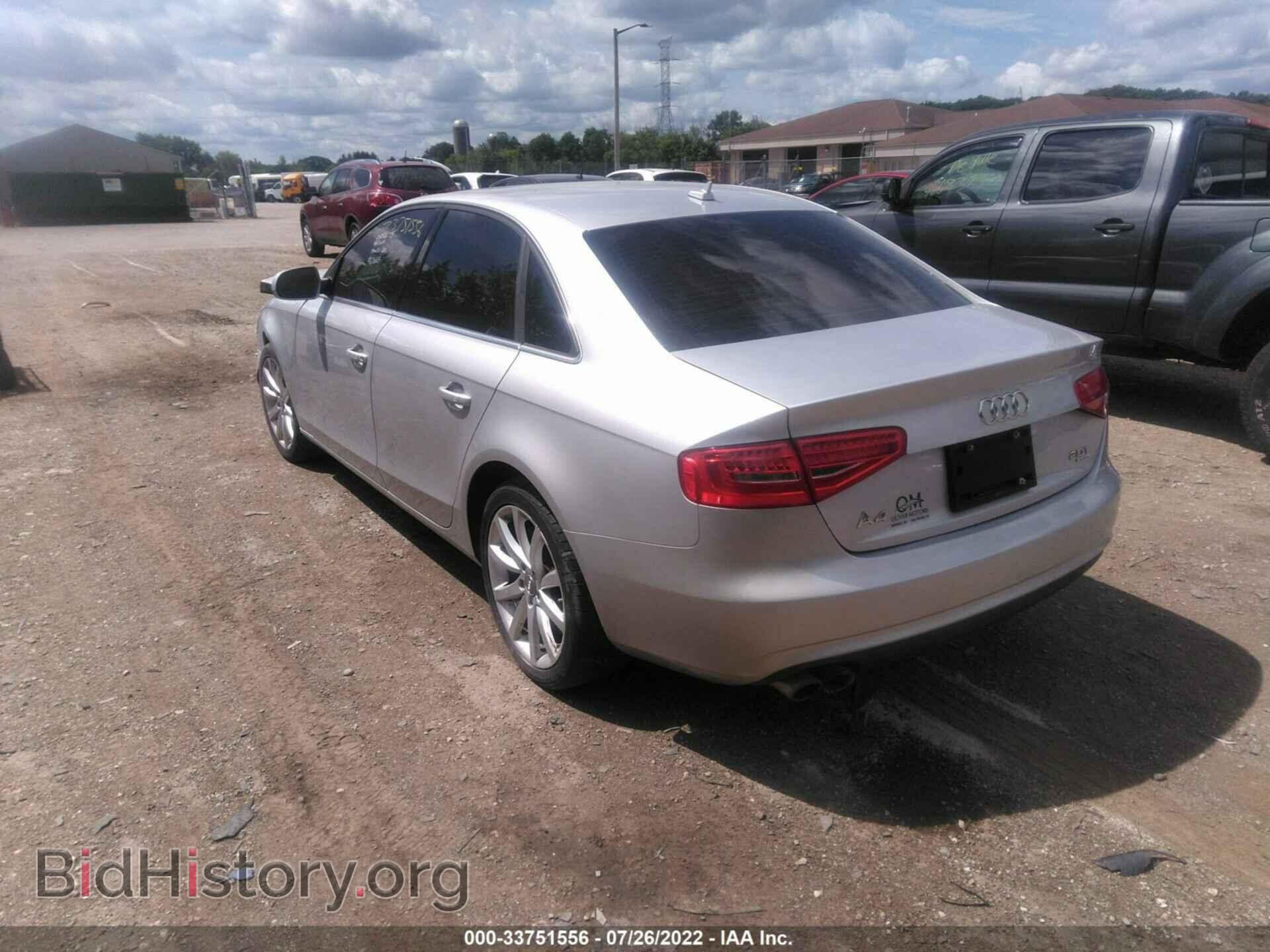 2013 AUDI A4 - VIN: WAUHFAFL3DN046310 - Фото 3