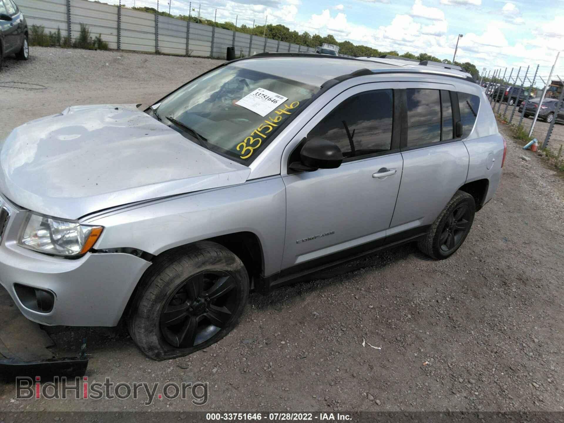 2012 JEEP COMPASS - VIN: 1C4NJCBA2CD610344 - Фото 2