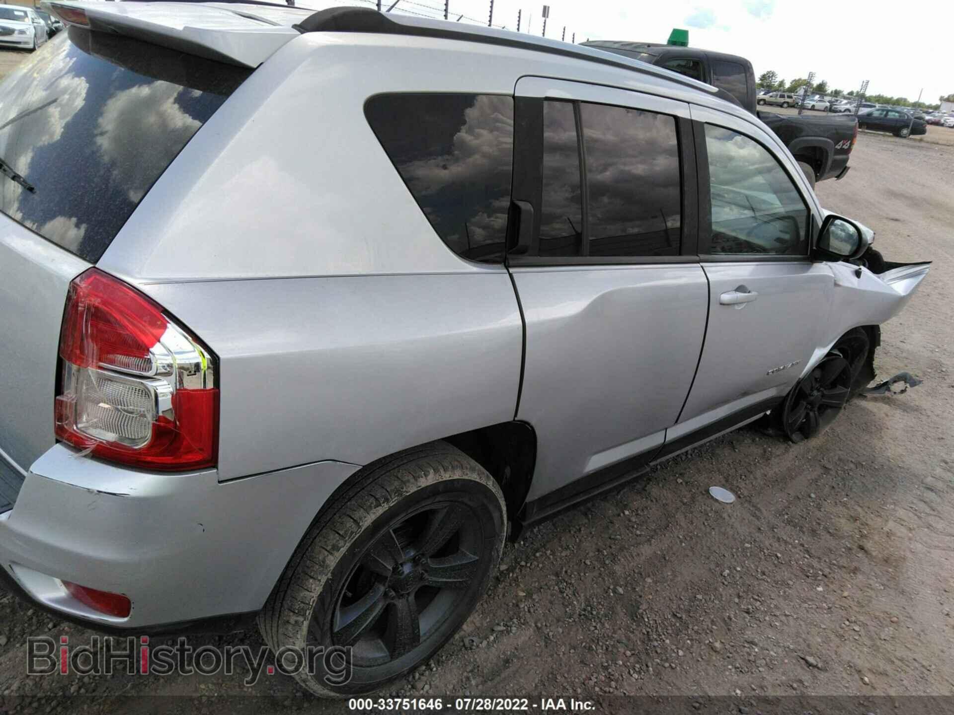 2012 JEEP COMPASS - VIN: 1C4NJCBA2CD610344 - Фото 4