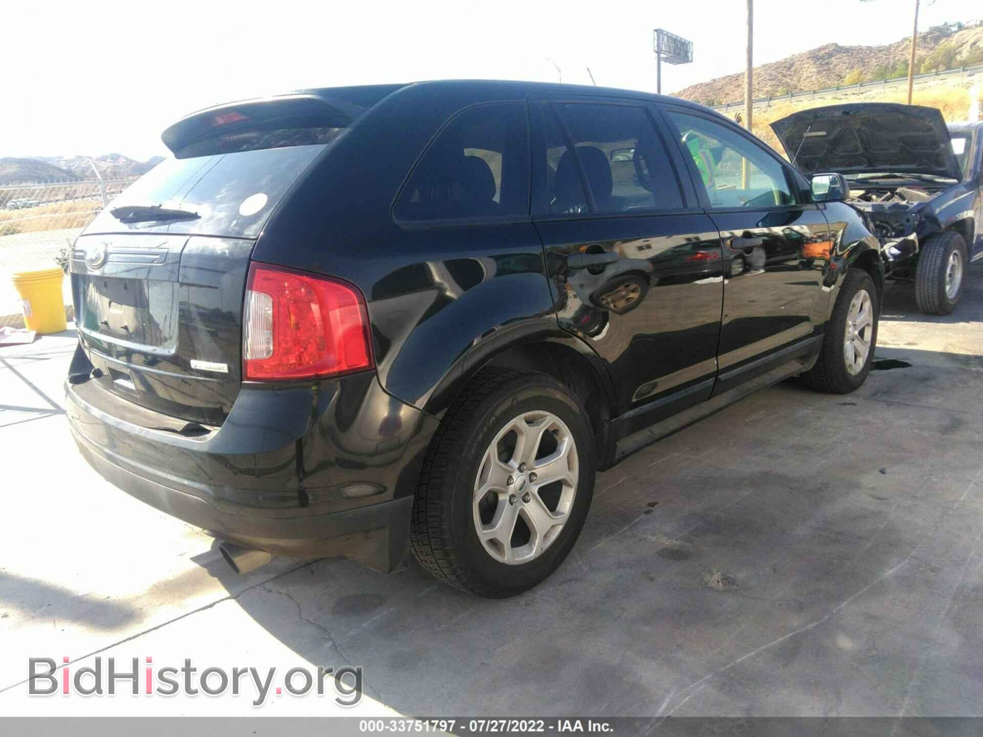 2014 FORD EDGE - VIN: 2FMDK3G91EBA96143 - Фото 4