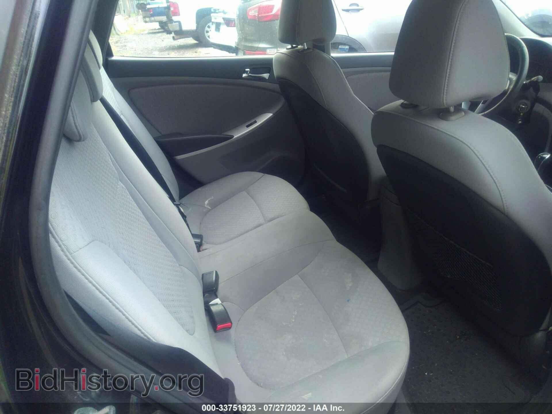 2012 HYUNDAI ACCENT - VIN: KMHCU5AE4CU020009 - Фото 8