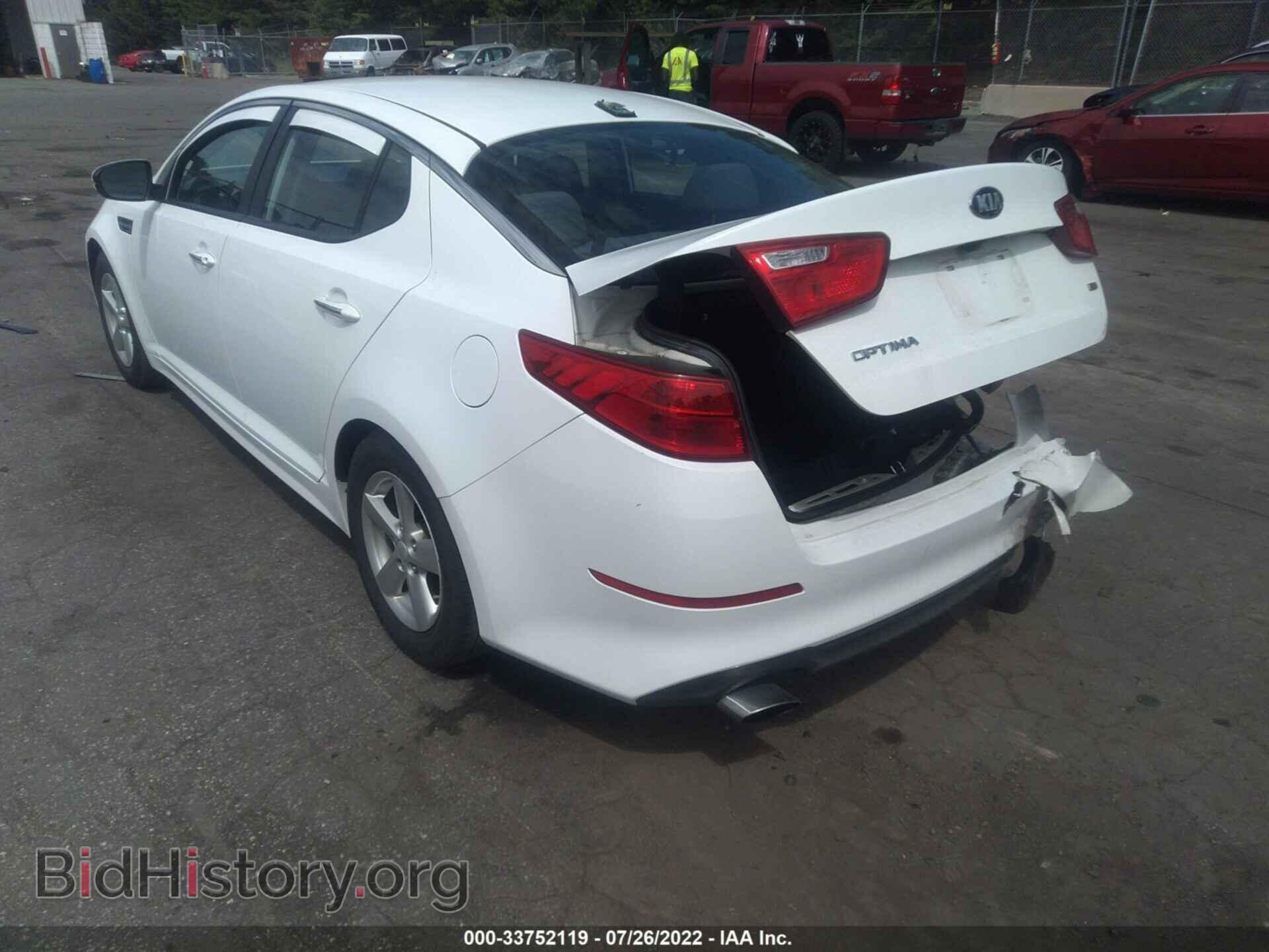 2015 KIA OPTIMA - VIN: KNAGM4A75F5583826 - Photo 3