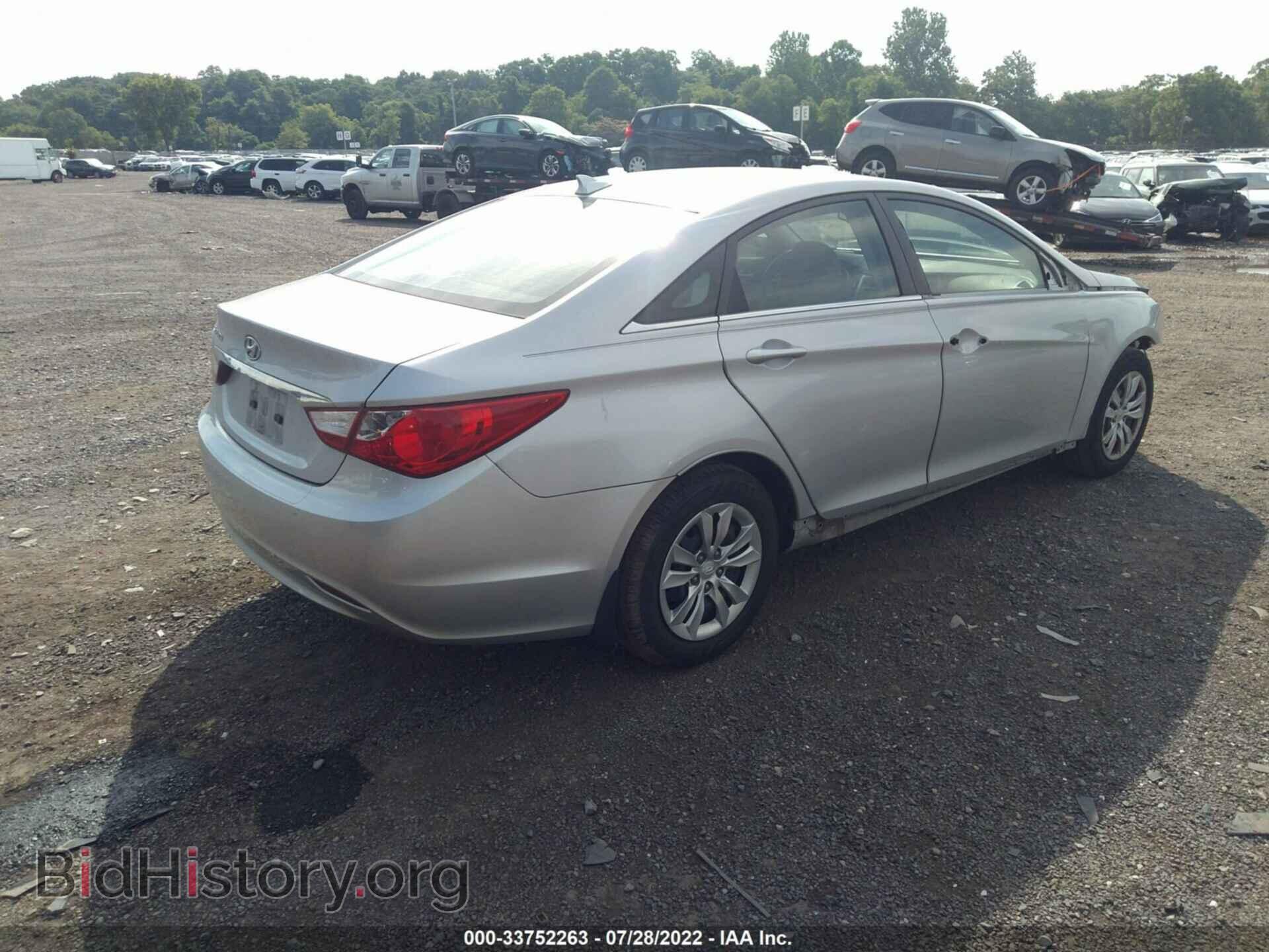 2012 HYUNDAI SONATA - VIN: 5NPEB4AC0CH335475 - Фото 4