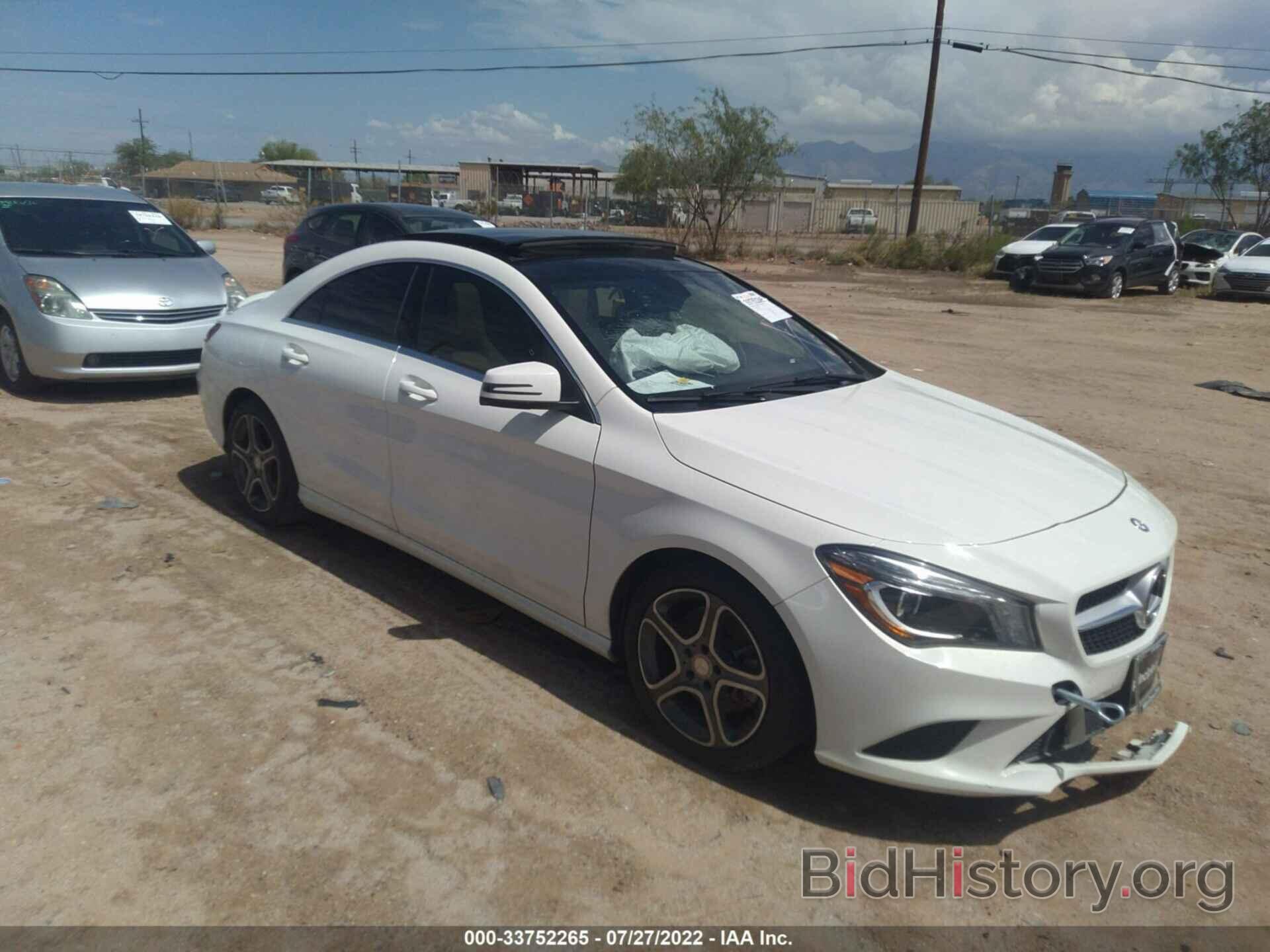 Photo WDDSJ4EB5EN046852 - MERCEDES-BENZ CLA-CLASS 2014