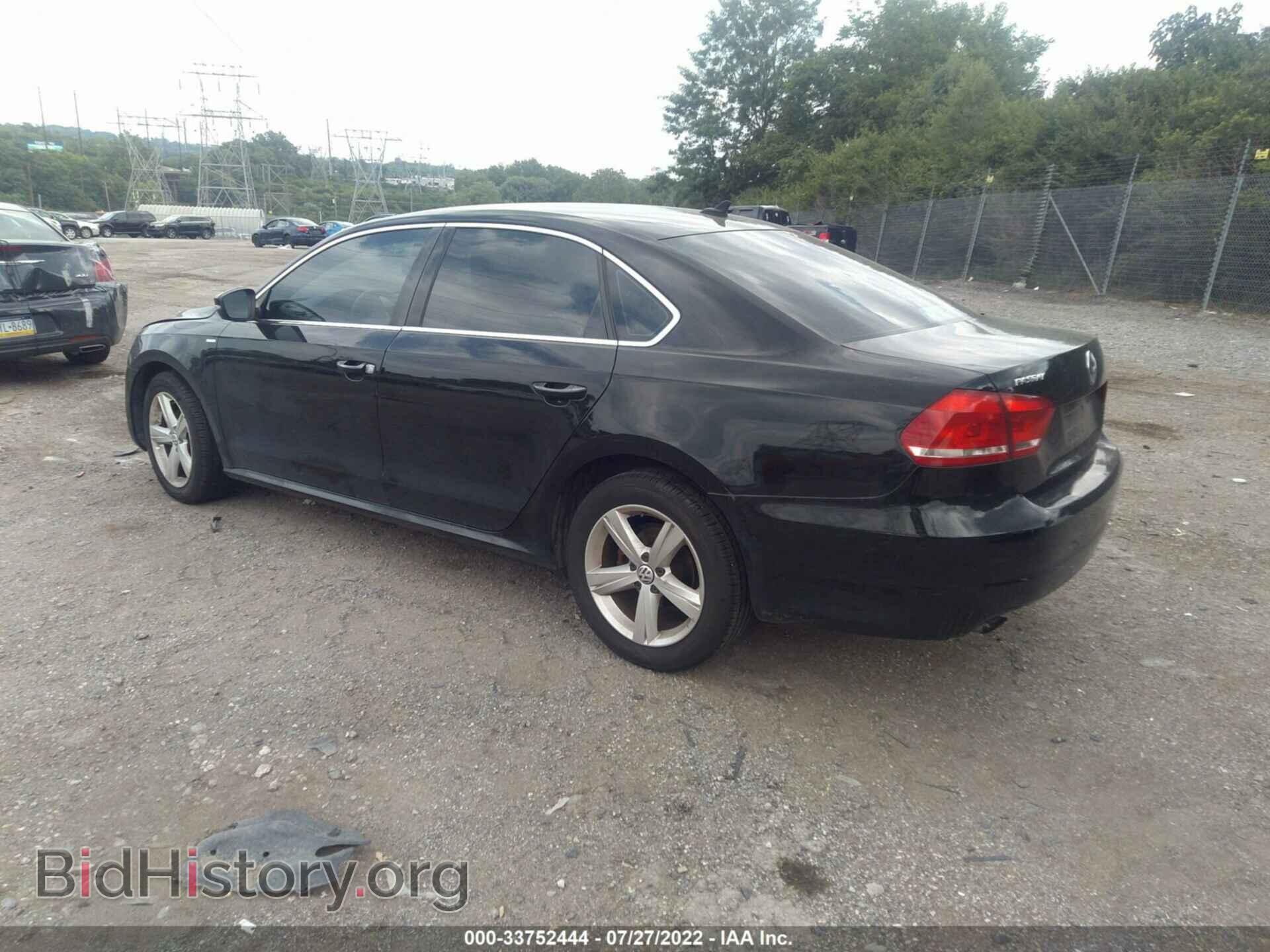 2014 VOLKSWAGEN PASSAT - VIN: 1VWAT7A30EC039378 - Фото 3