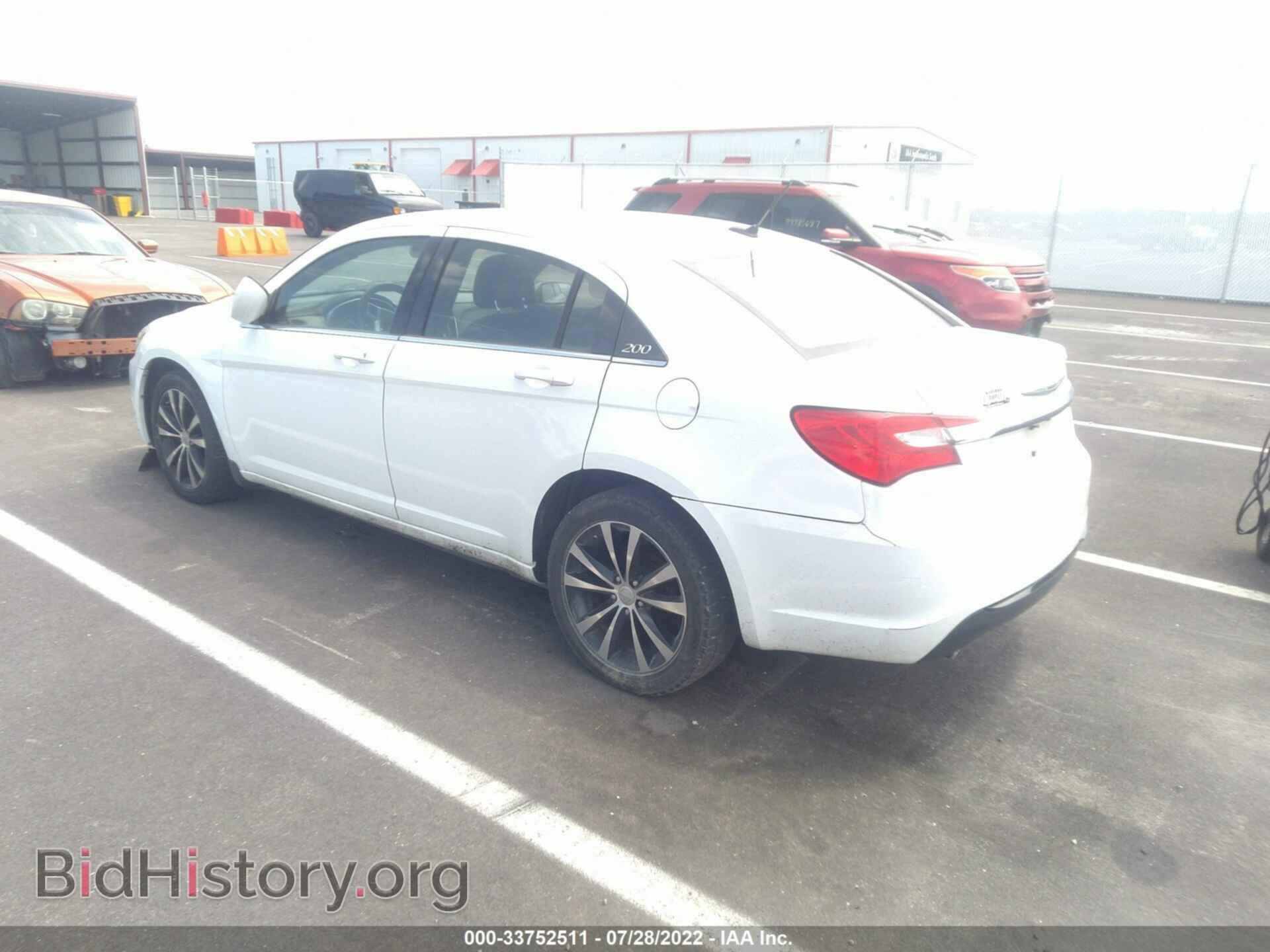 2012 CHRYSLER 200 - VIN: 1C3CCBBG8CN249958 - Фото 3