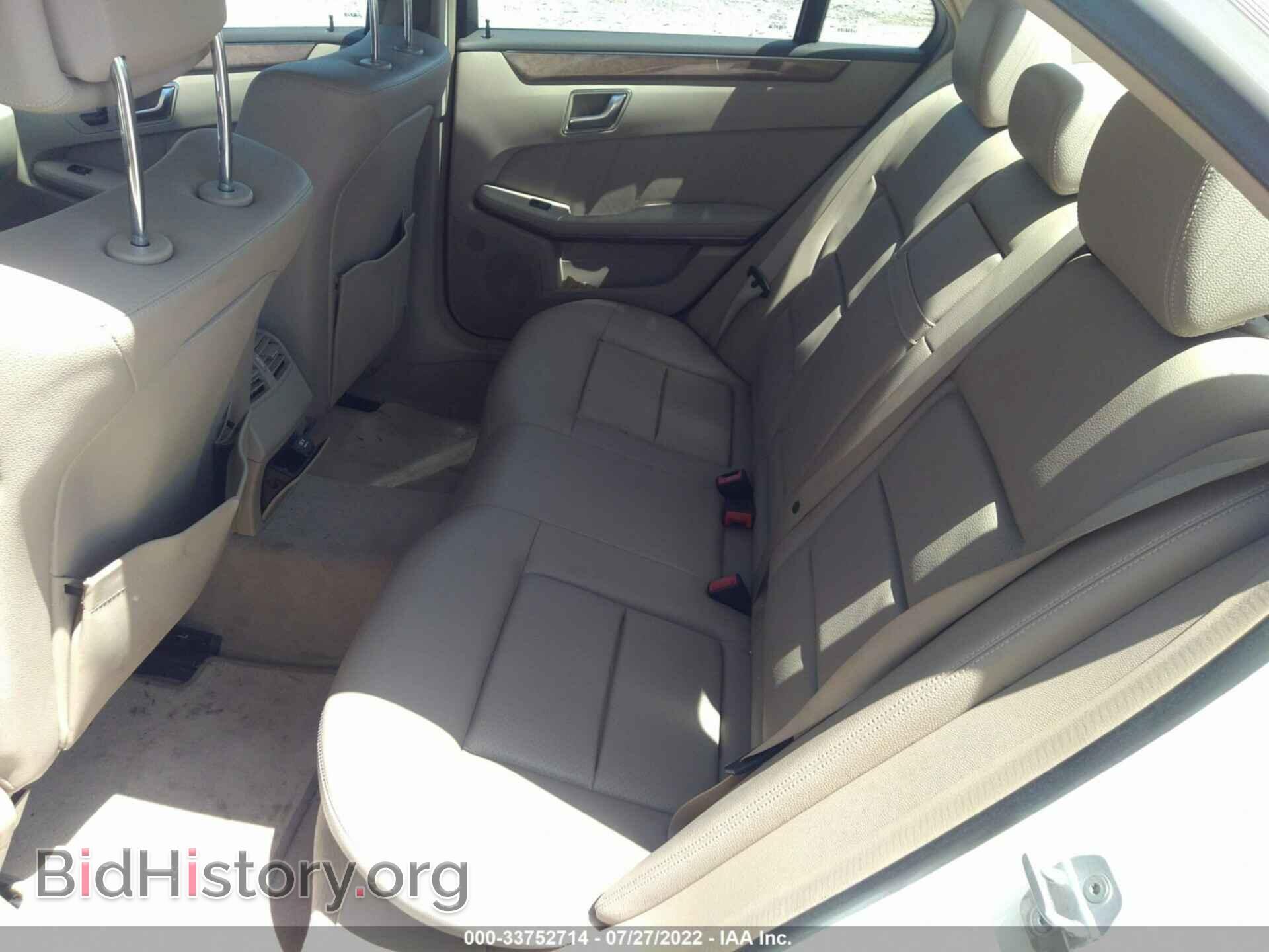 2012 MERCEDES-BENZ E-CLASS - VIN: WDDHF5KB8CA582348 - Фото 8