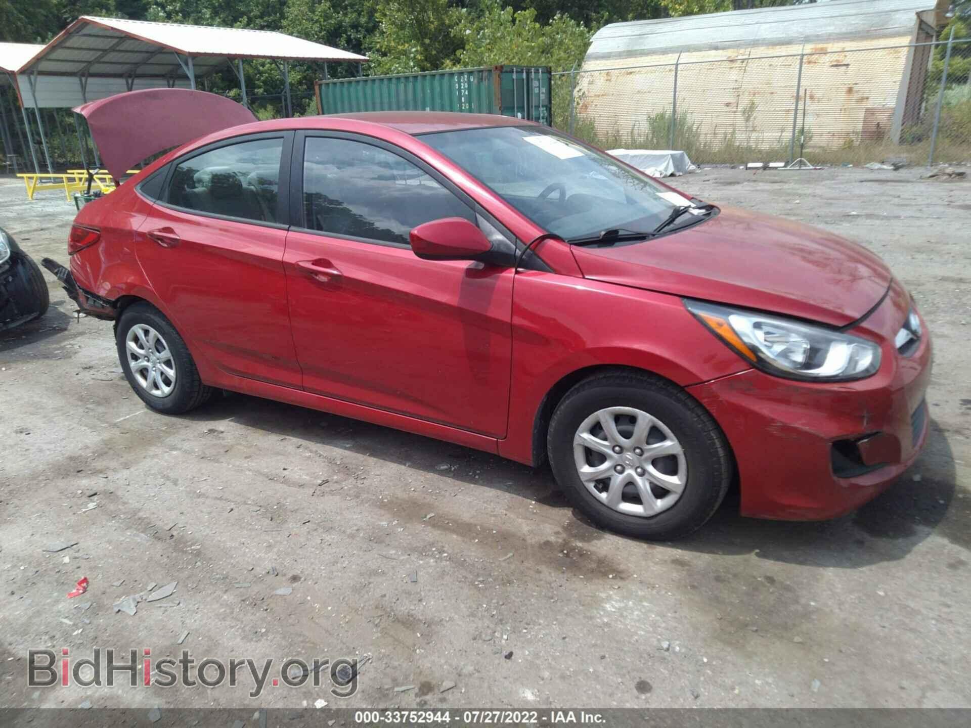 Photo KMHCT4AEXEU679762 - HYUNDAI ACCENT 2014