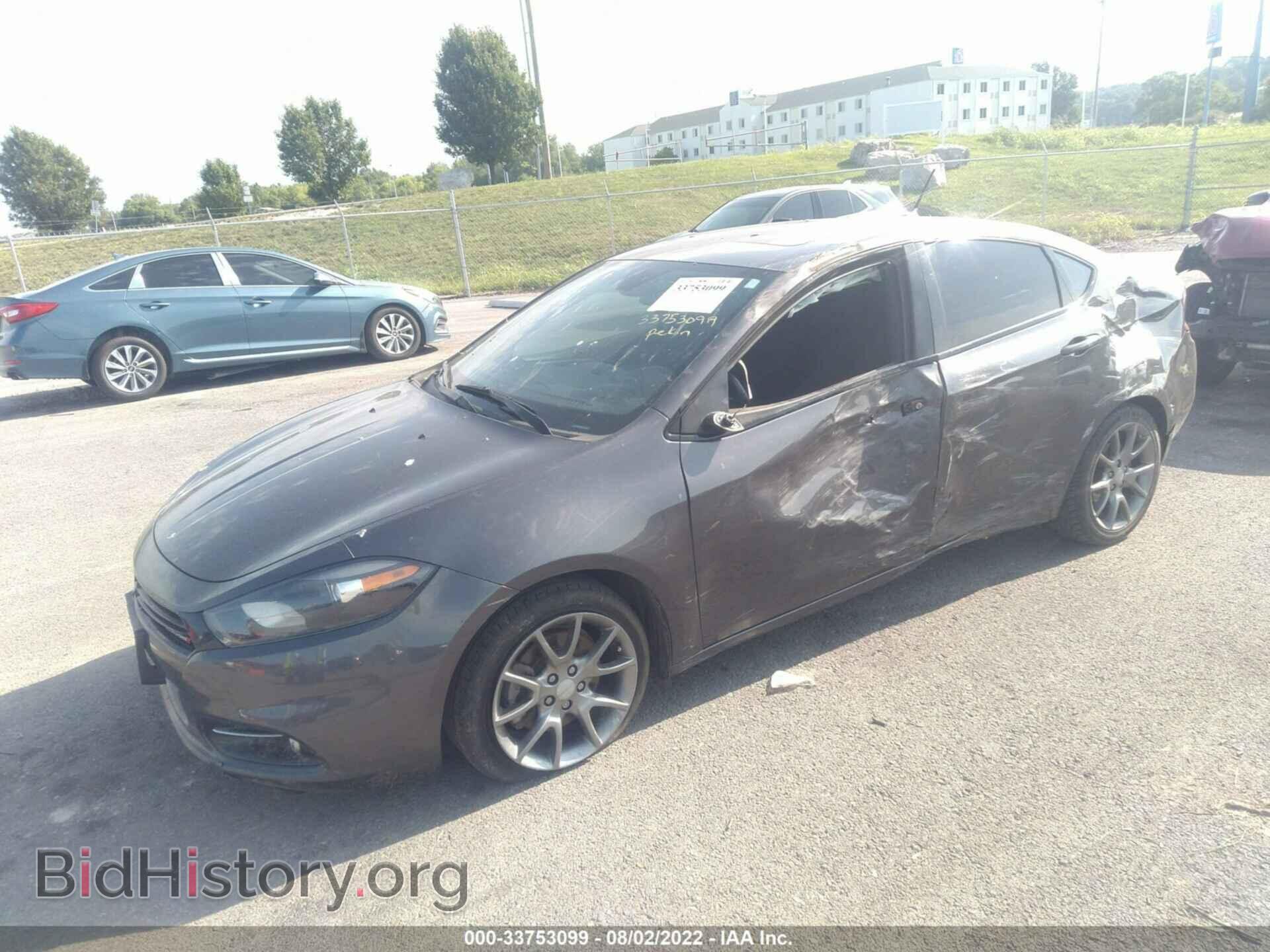 2015 DODGE DART - VIN: 1C3CDFBB8FD243886 - Фото 2