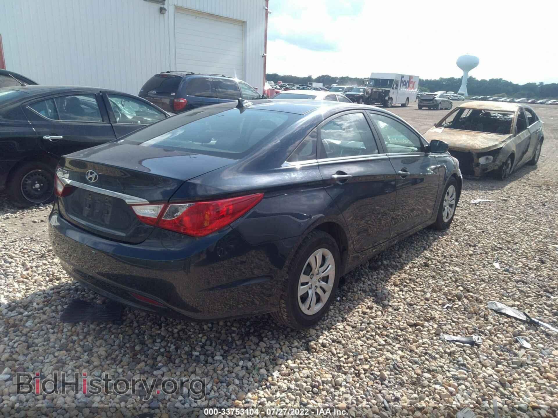 2012 HYUNDAI SONATA - VIN: 5NPEB4AC3CH342727 - Фото 4