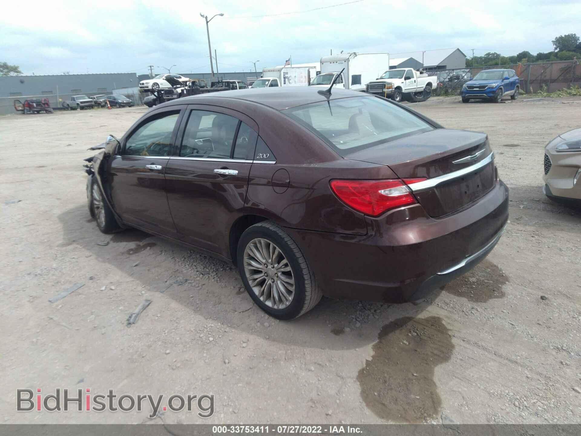 2013 CHRYSLER 200 - VIN: 1C3CCBCGXDN546603 - Фото 3