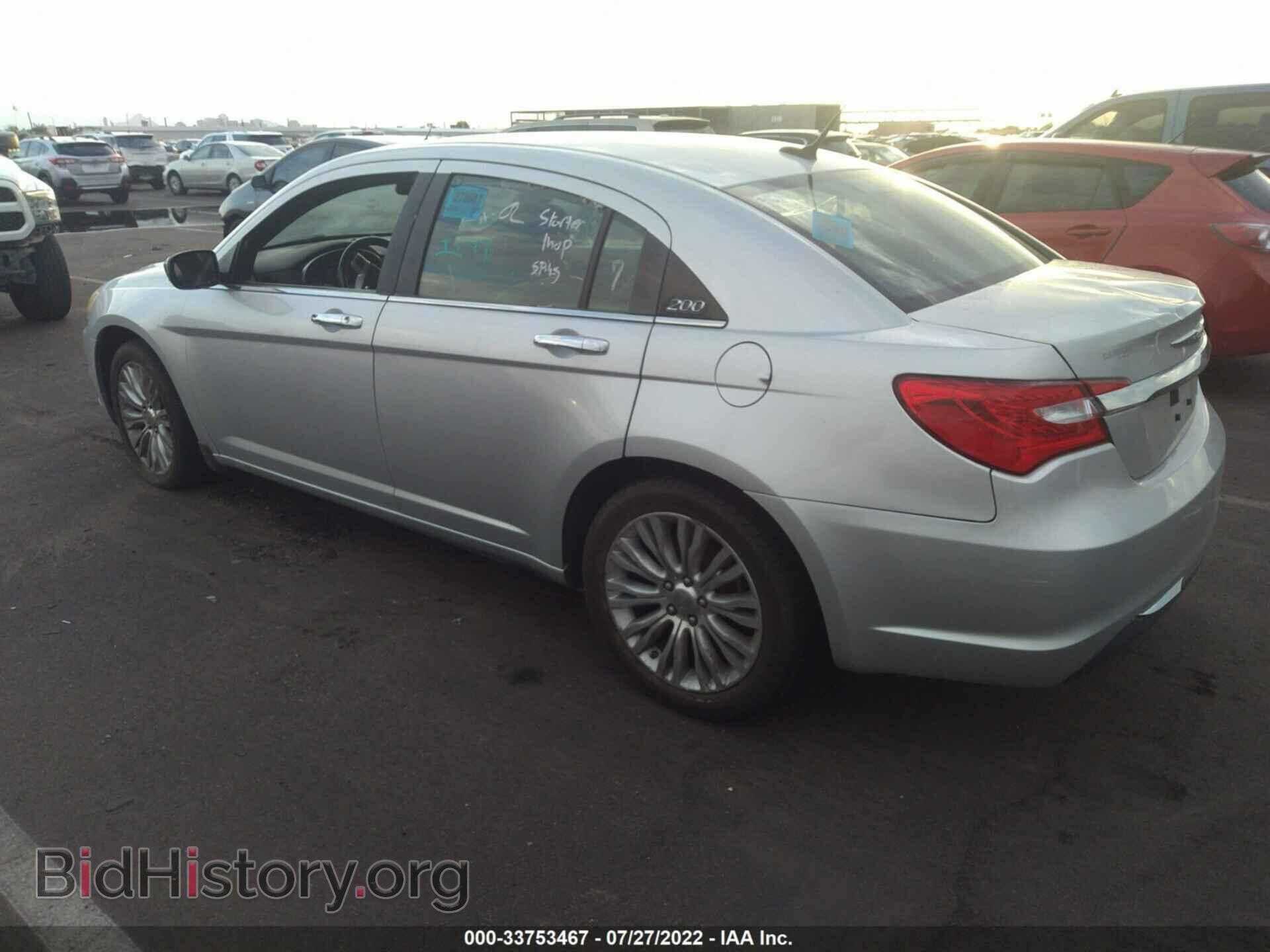 2011 CHRYSLER 200 - VIN: 1C3BC2FG8BN504547 - Фото 3