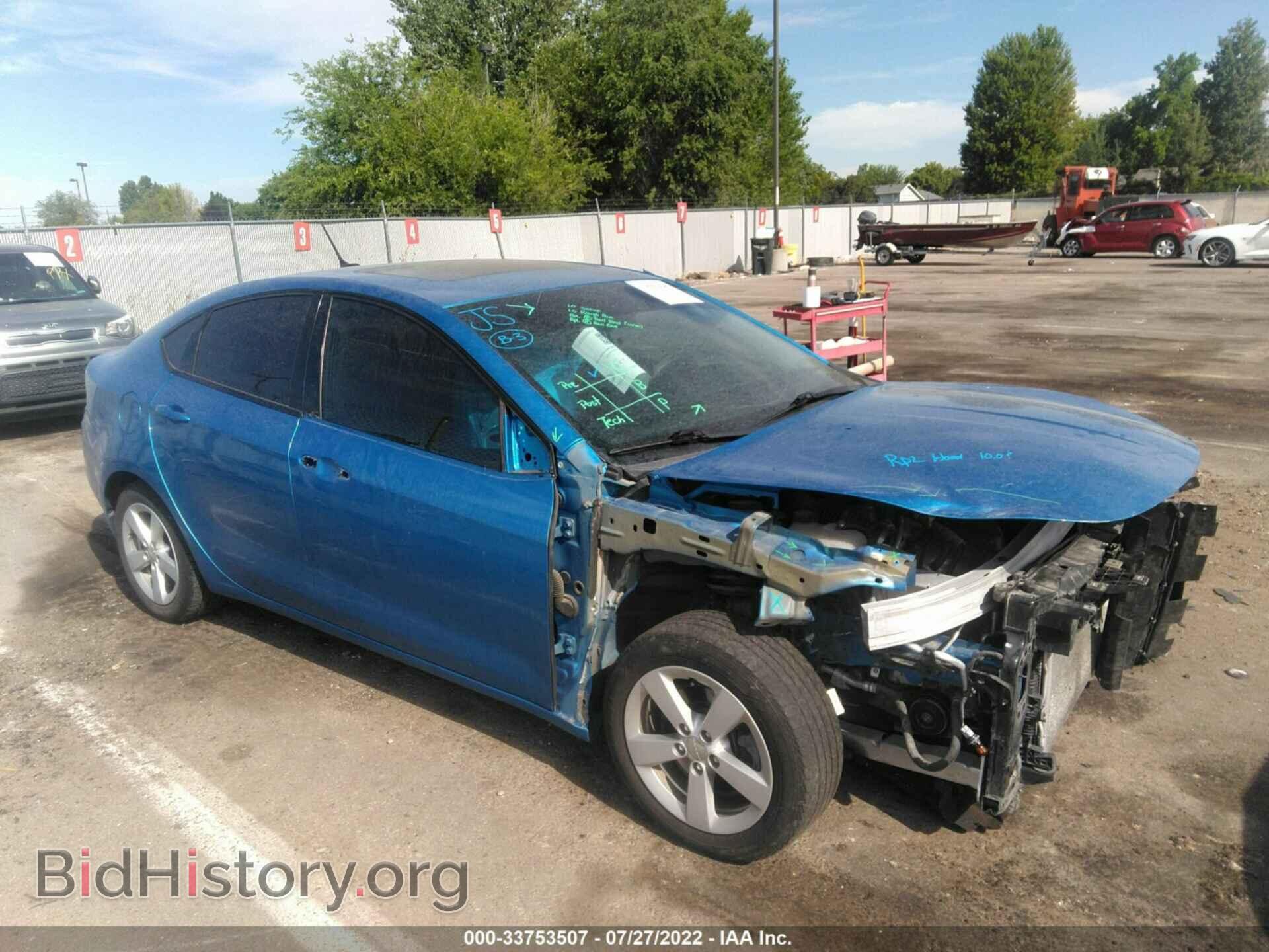 Фотография 1C3CDFBB4FD404623 - DODGE DART 2015
