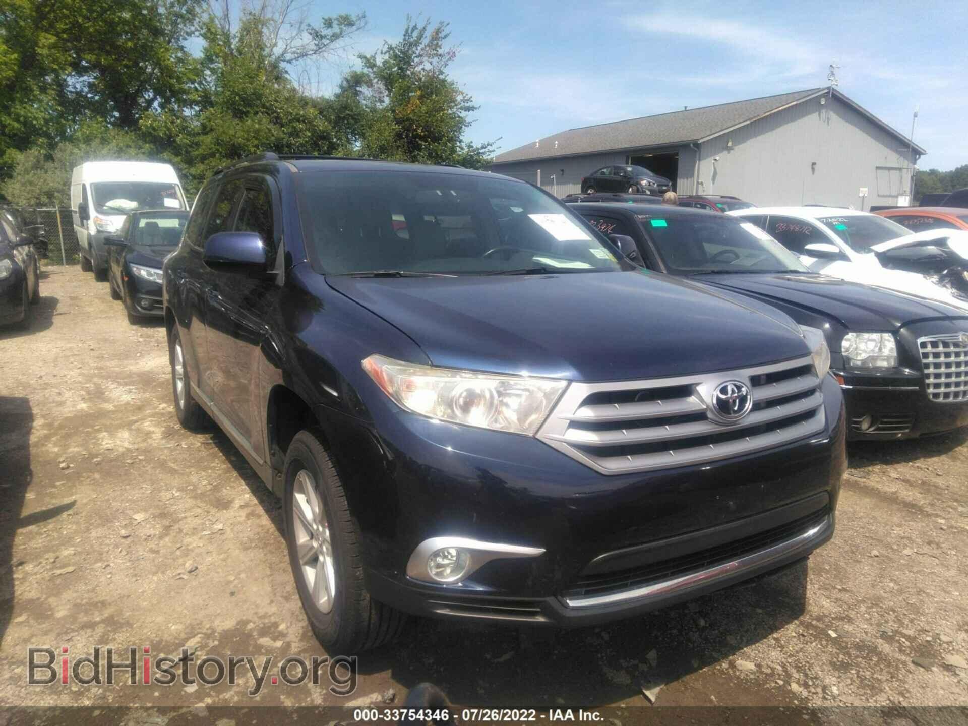 Фотография 5TDBK3EH2CS102520 - TOYOTA HIGHLANDER 2012