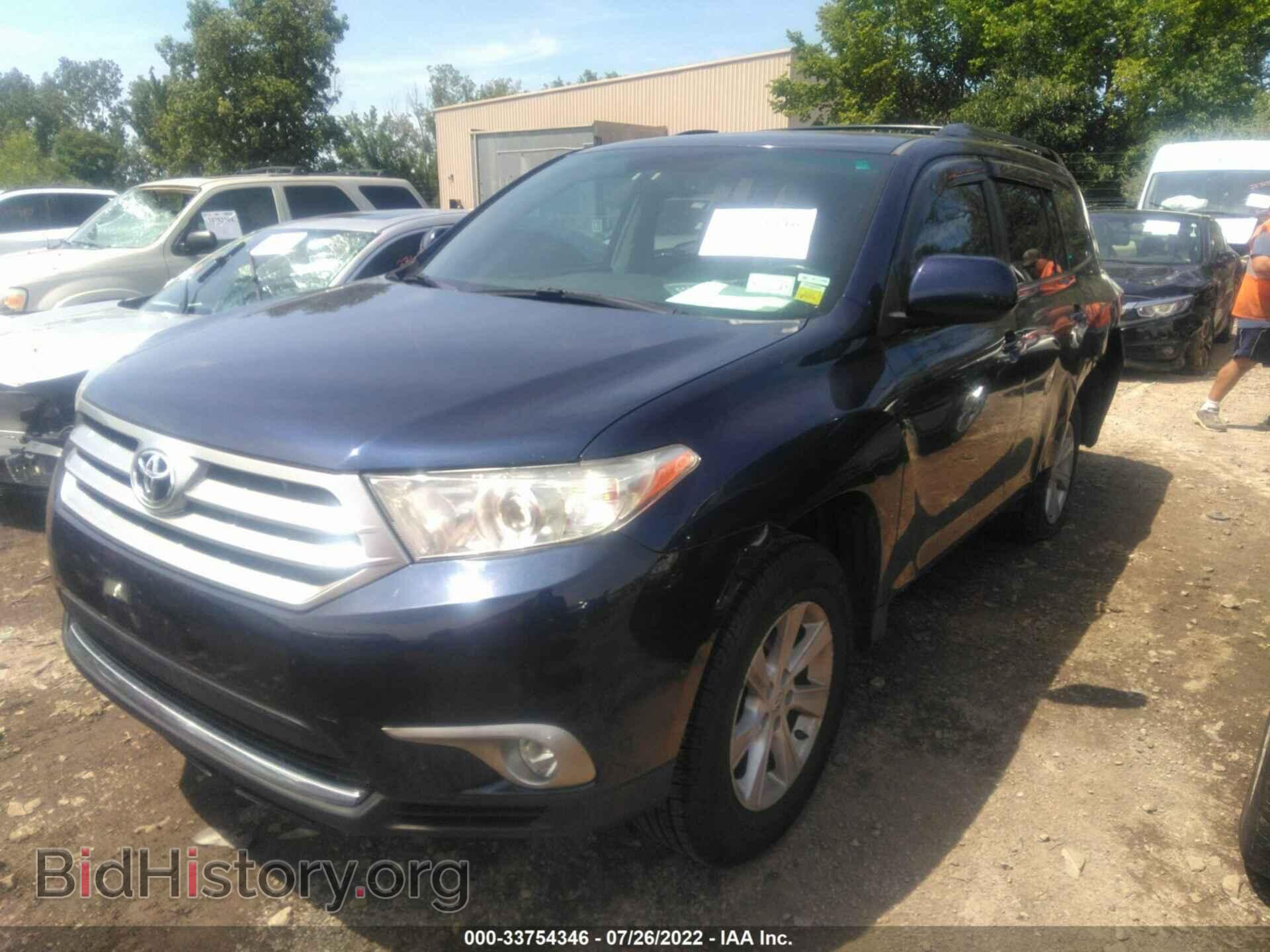 2012 TOYOTA HIGHLANDER - VIN: 5TDBK3EH2CS102520 - Фото 2