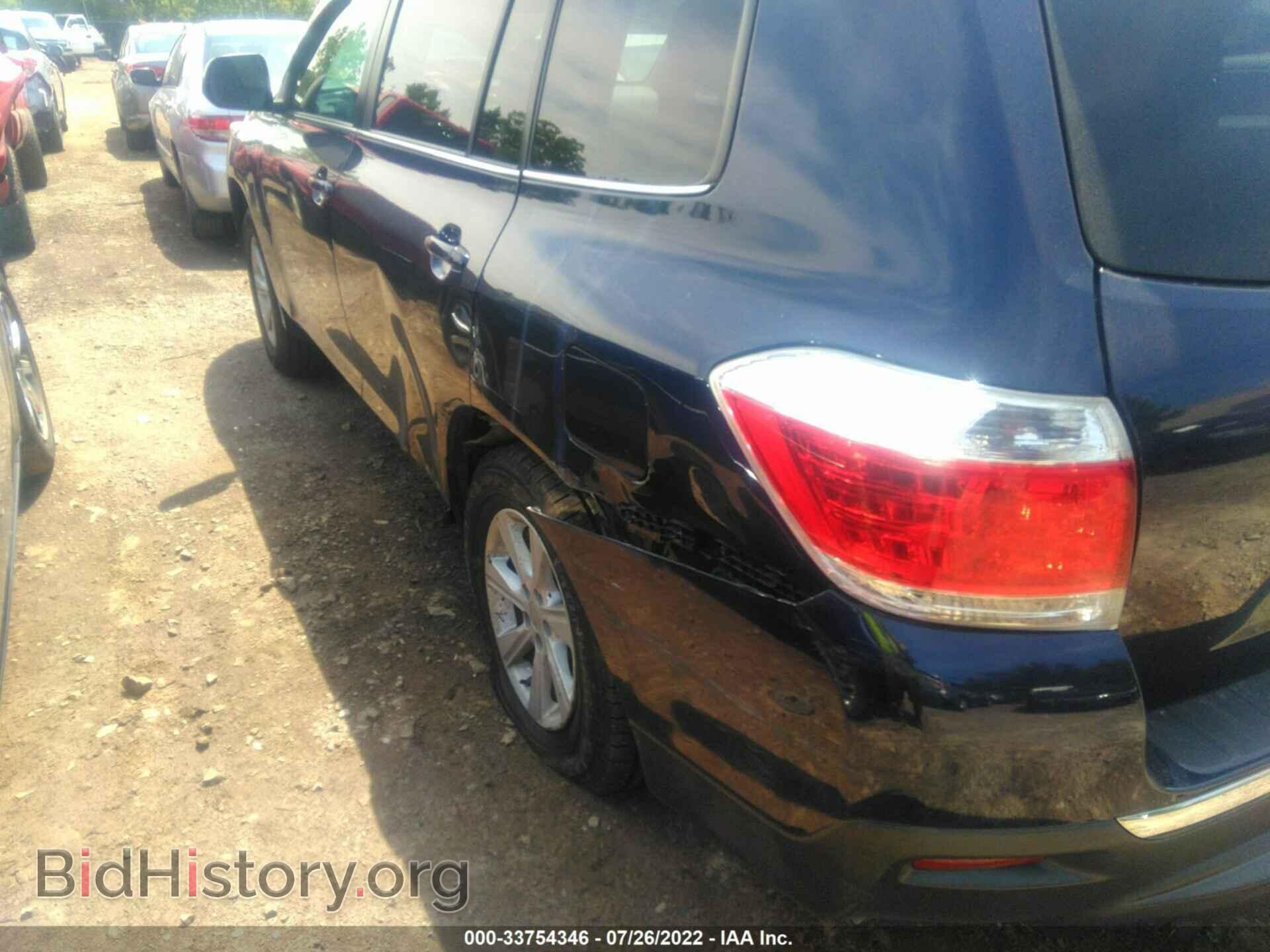 2012 TOYOTA HIGHLANDER - VIN: 5TDBK3EH2CS102520 - Фото 6