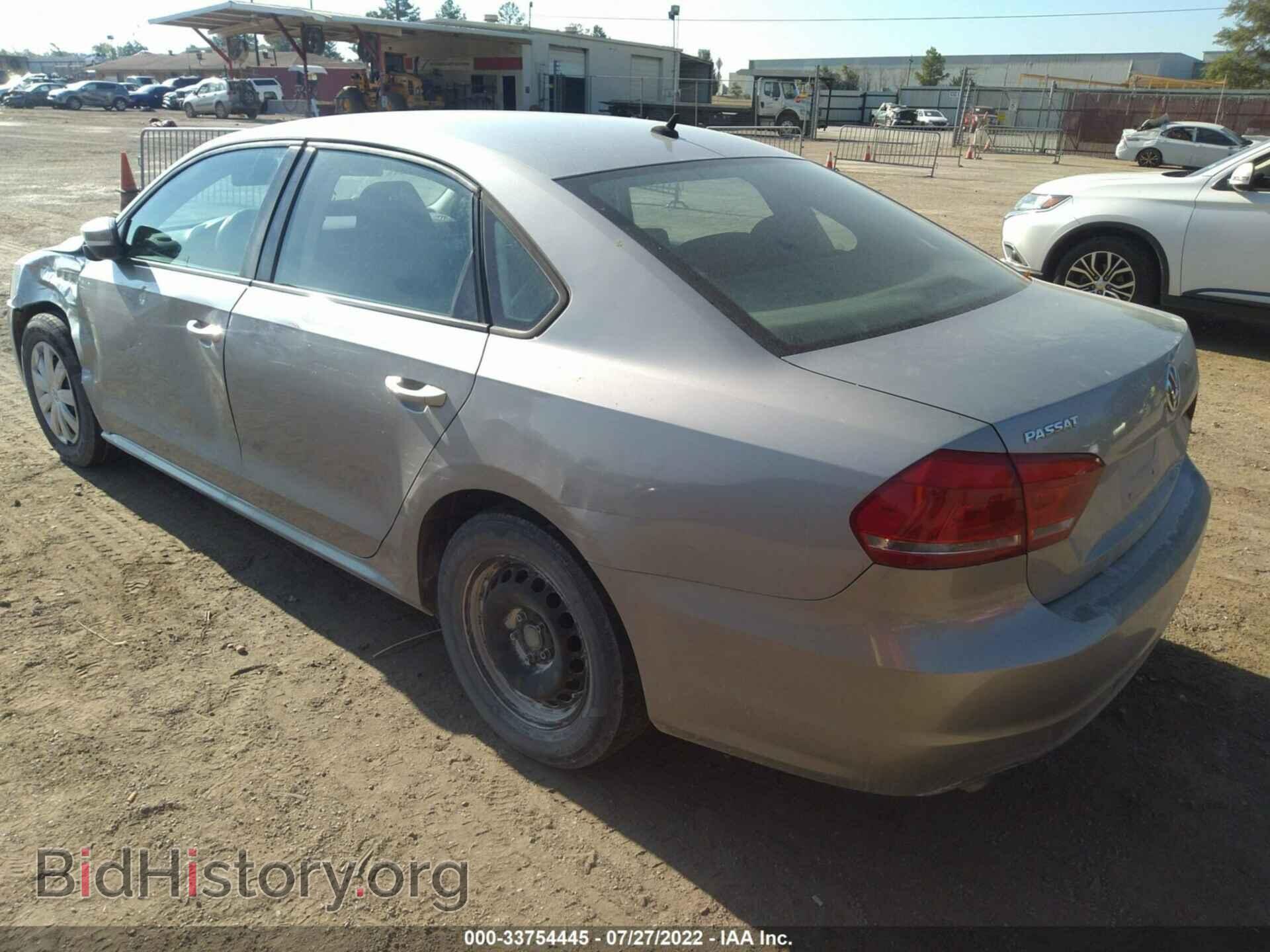 2013 VOLKSWAGEN PASSAT - VIN: 1VWAP7A32DC063412 - Фото 3
