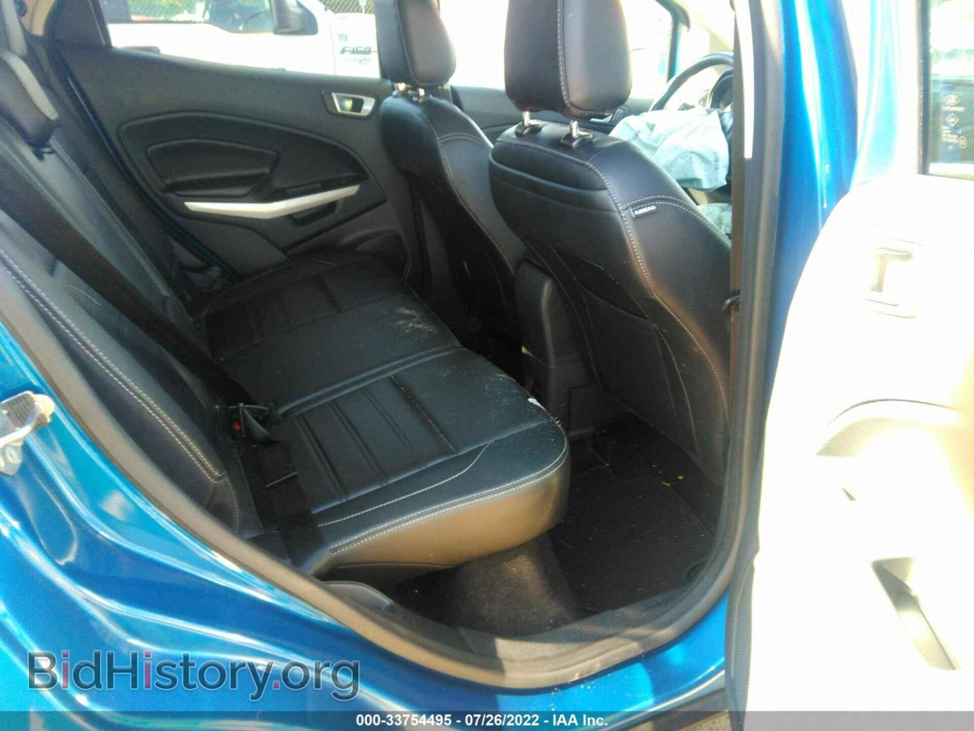 2020 FORD ECOSPORT - VIN: MAJ6S3KL4LC354433 - Фото 8
