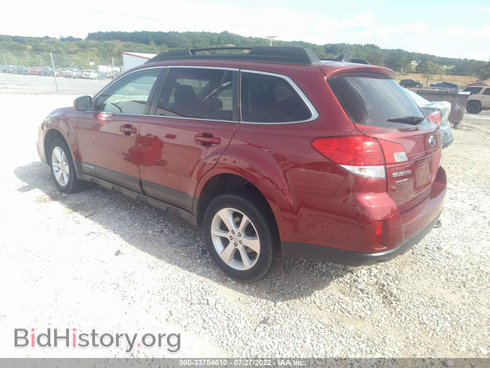 2014 SUBARU OUTBACK - VIN: 4S4BRBCC6E3259271 - Фото 3