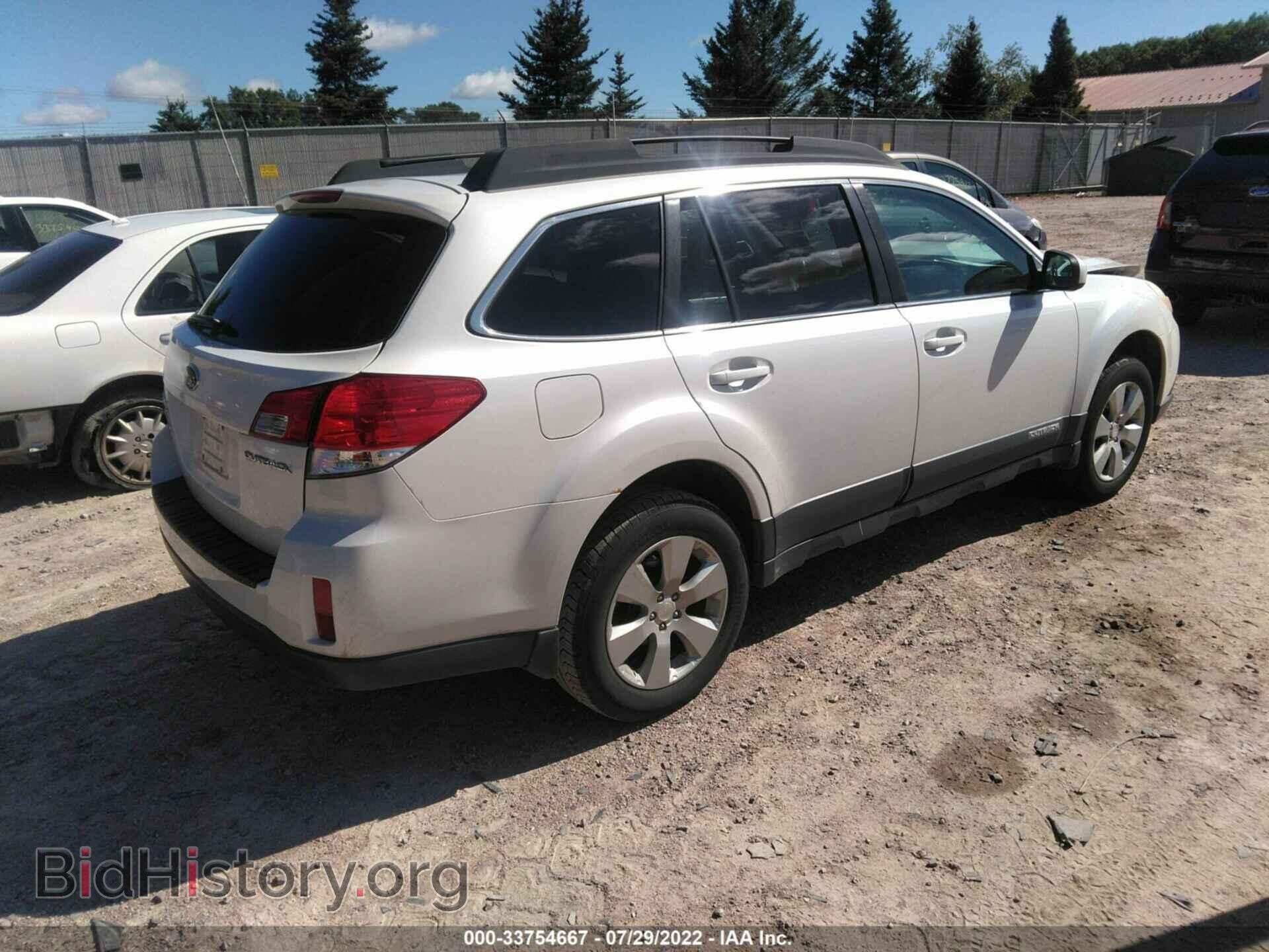 2012 SUBARU OUTBACK - VIN: 4S4BRCCC3C3237442 - Фото 4