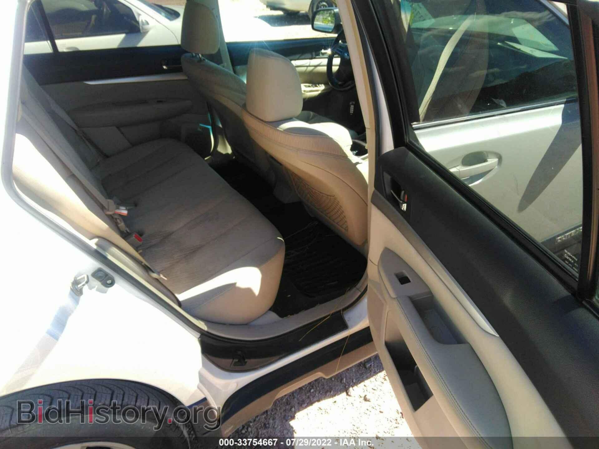 2012 SUBARU OUTBACK - VIN: 4S4BRCCC3C3237442 - Фото 8