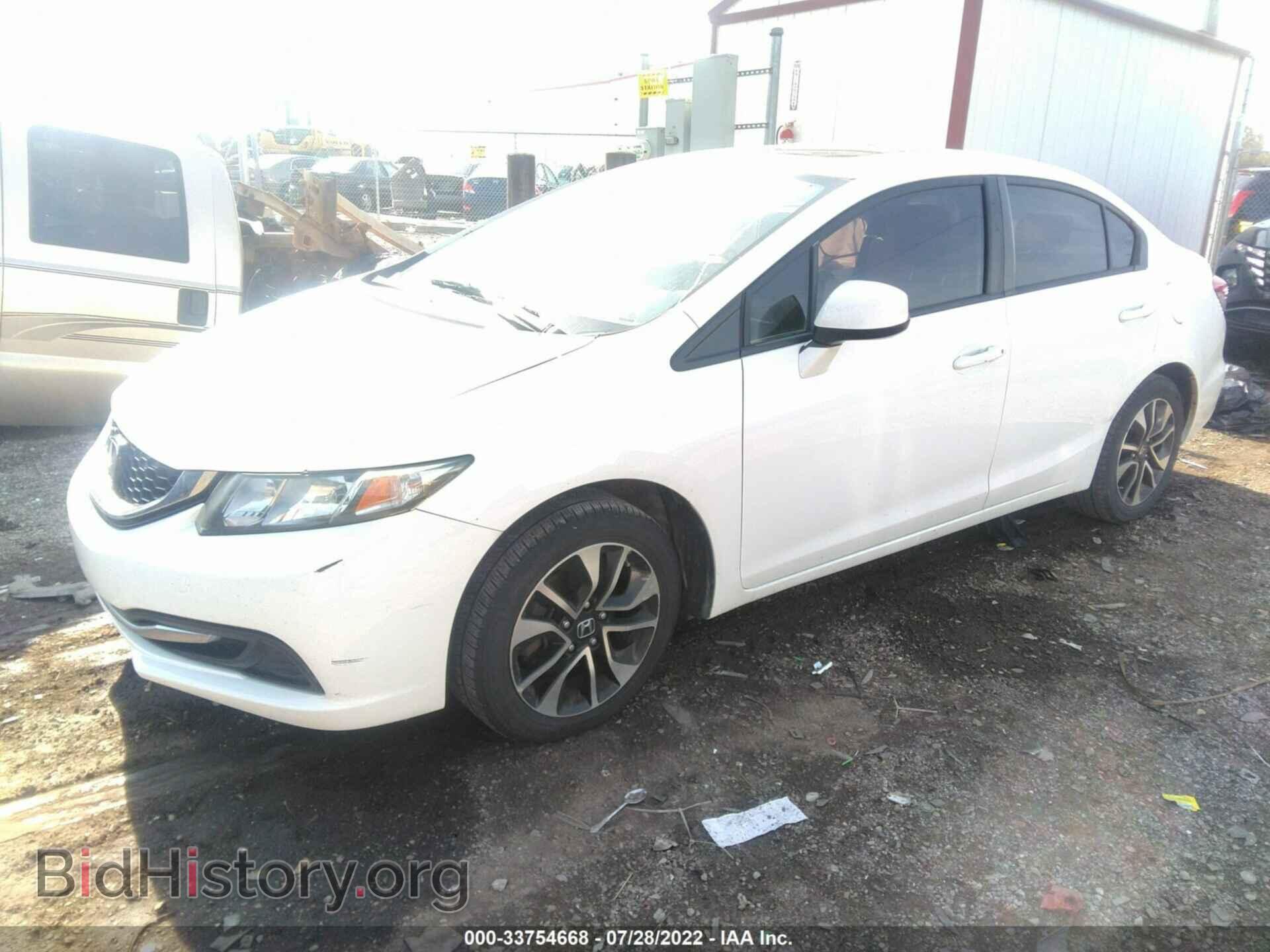 2013 HONDA CIVIC SDN - VIN: 19XFB2F85DE072421 - Фото 2