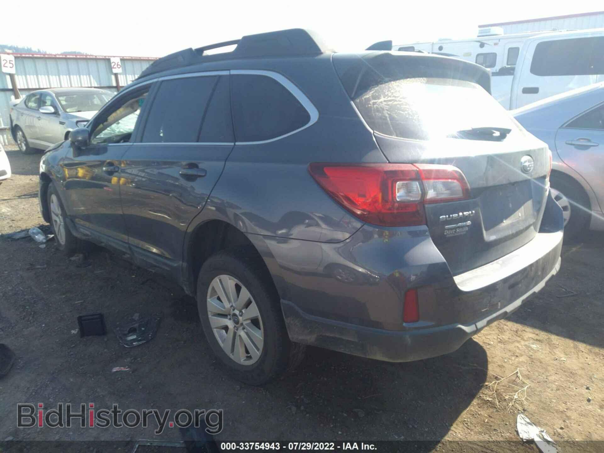 2017 SUBARU OUTBACK - VIN: 4S4BSACC7H3263249 - Фото 3